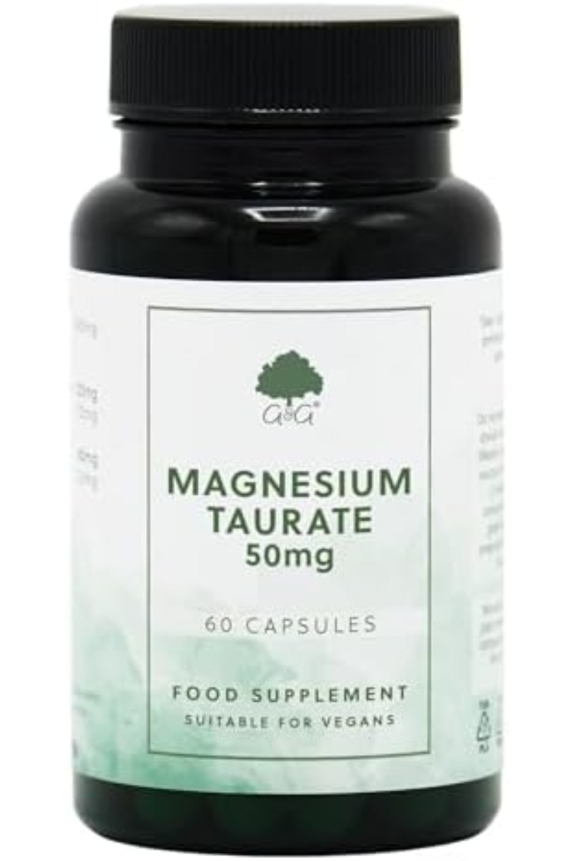 G&G MAGNESIUM TAURATE 50 MG CAPSULE  60 S