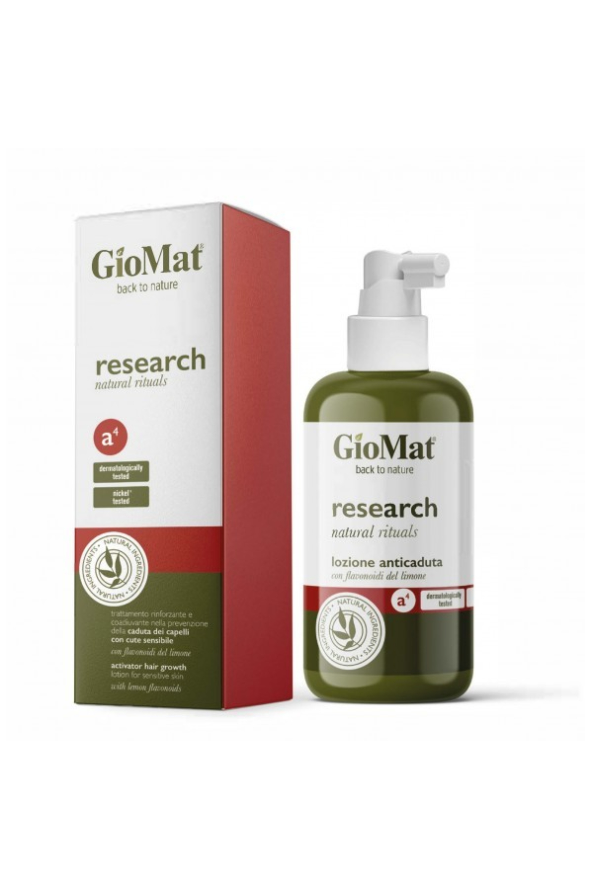 GIOMAT A4 ACTIVATOR HAIR GROWTH LOTION 12*6 ML