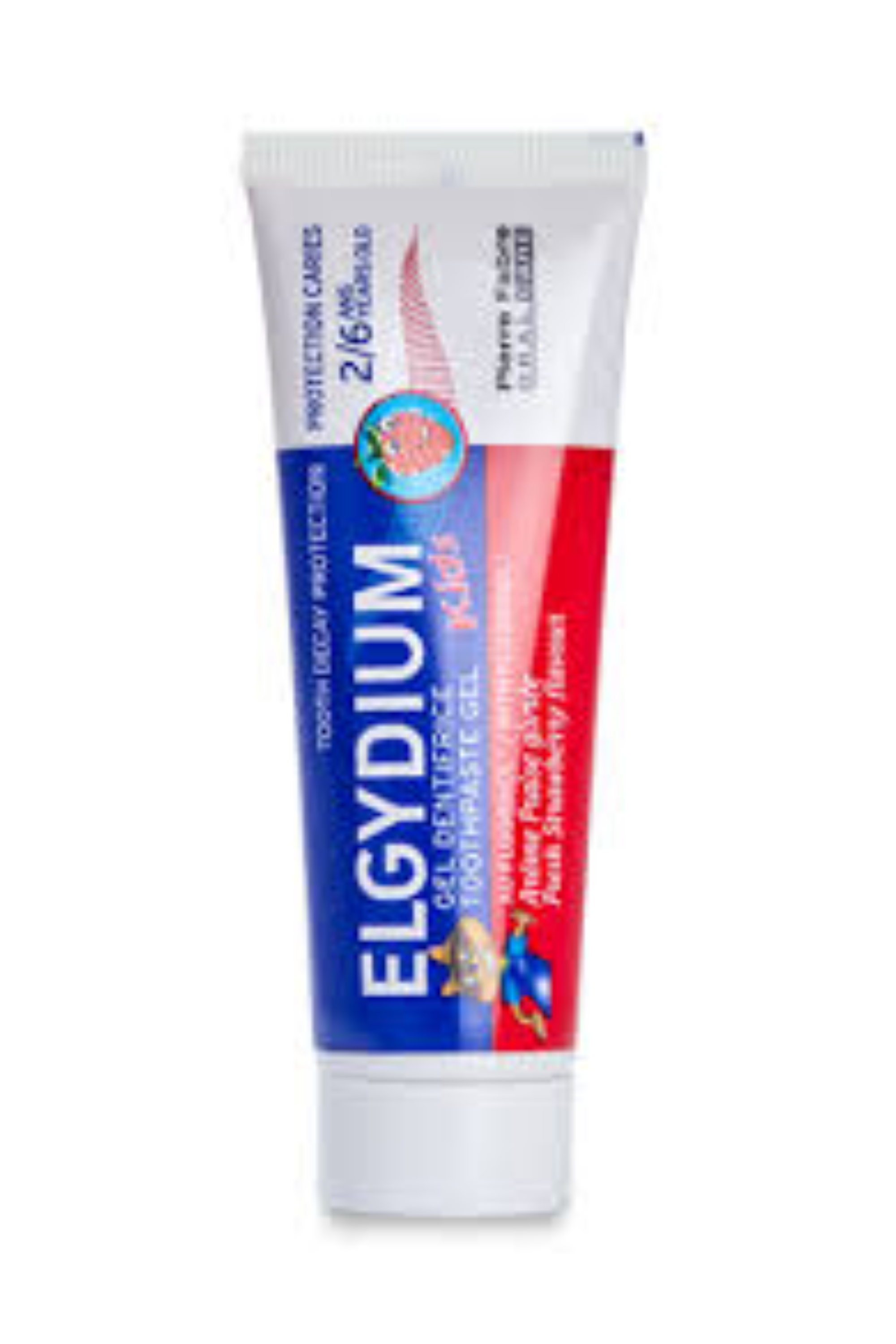 ELGYDIUM KIDS T/P (2-6) 50ML FRESH STRAWBERRY