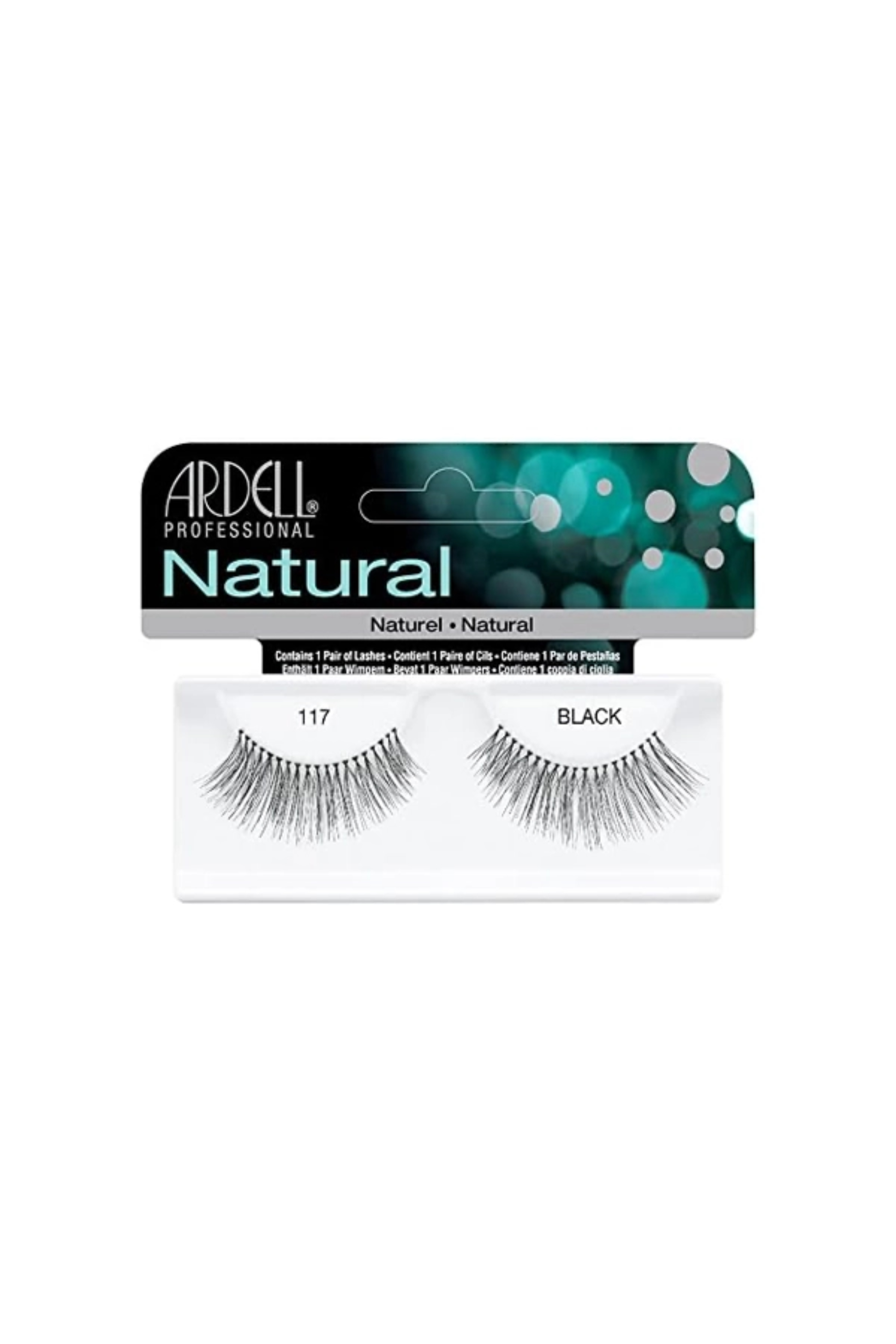 ARDELL NATURAL LASHES 117 BLACK