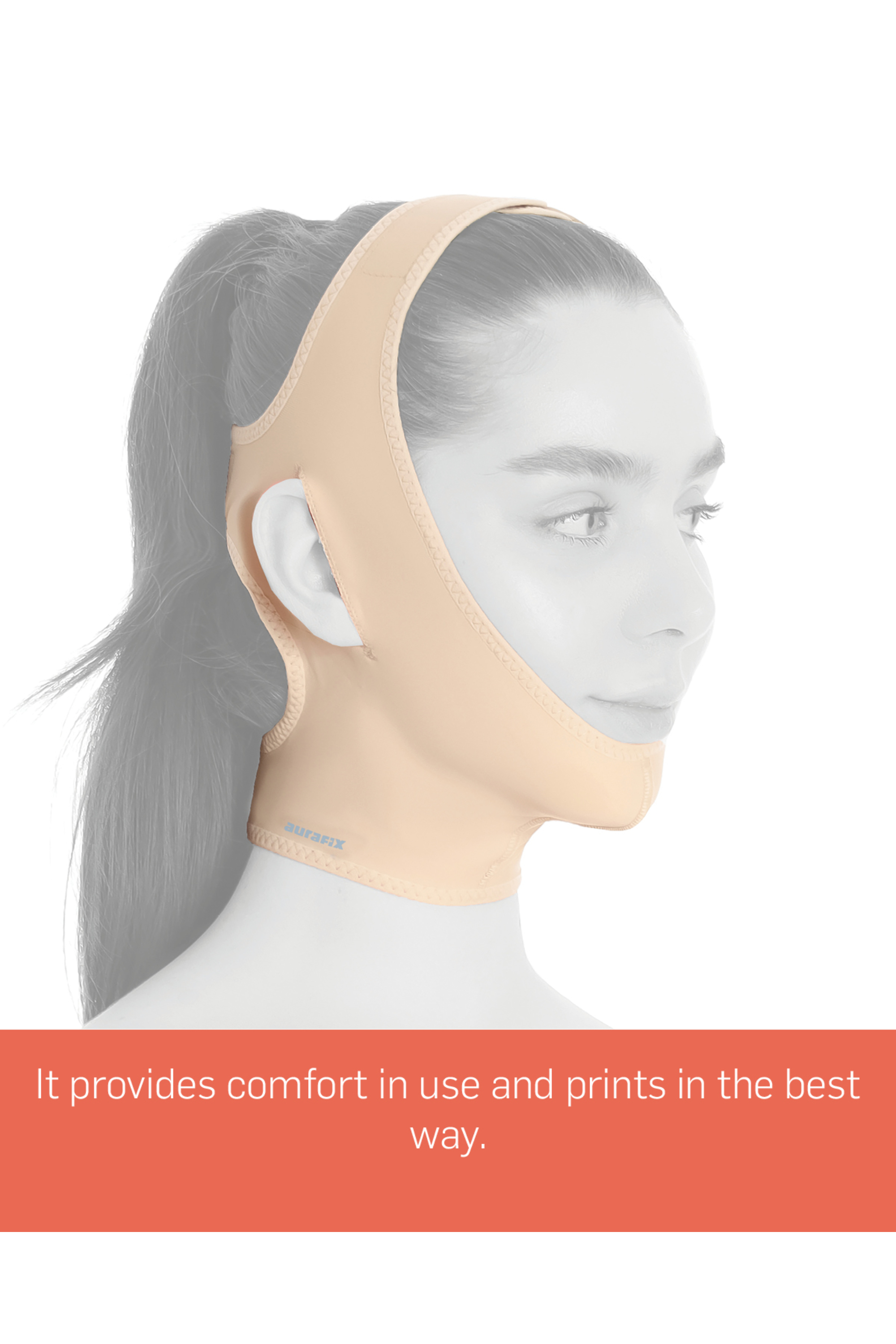 AURAFIX LC-1800 FACIAL-CHIN- NECK BANDAGE