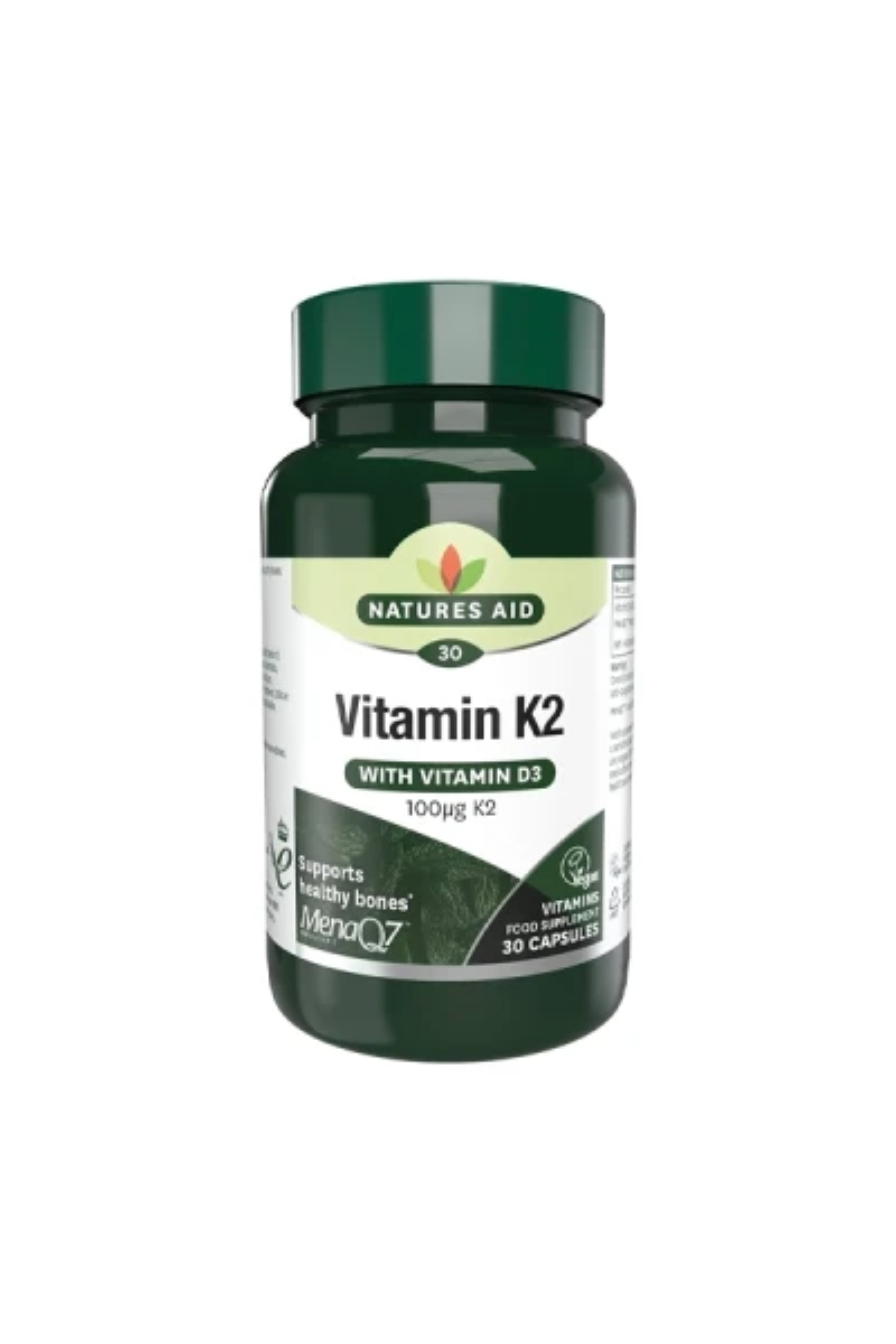 NATURES AID VITAMIN K2 ( MENA Q7) 30'S