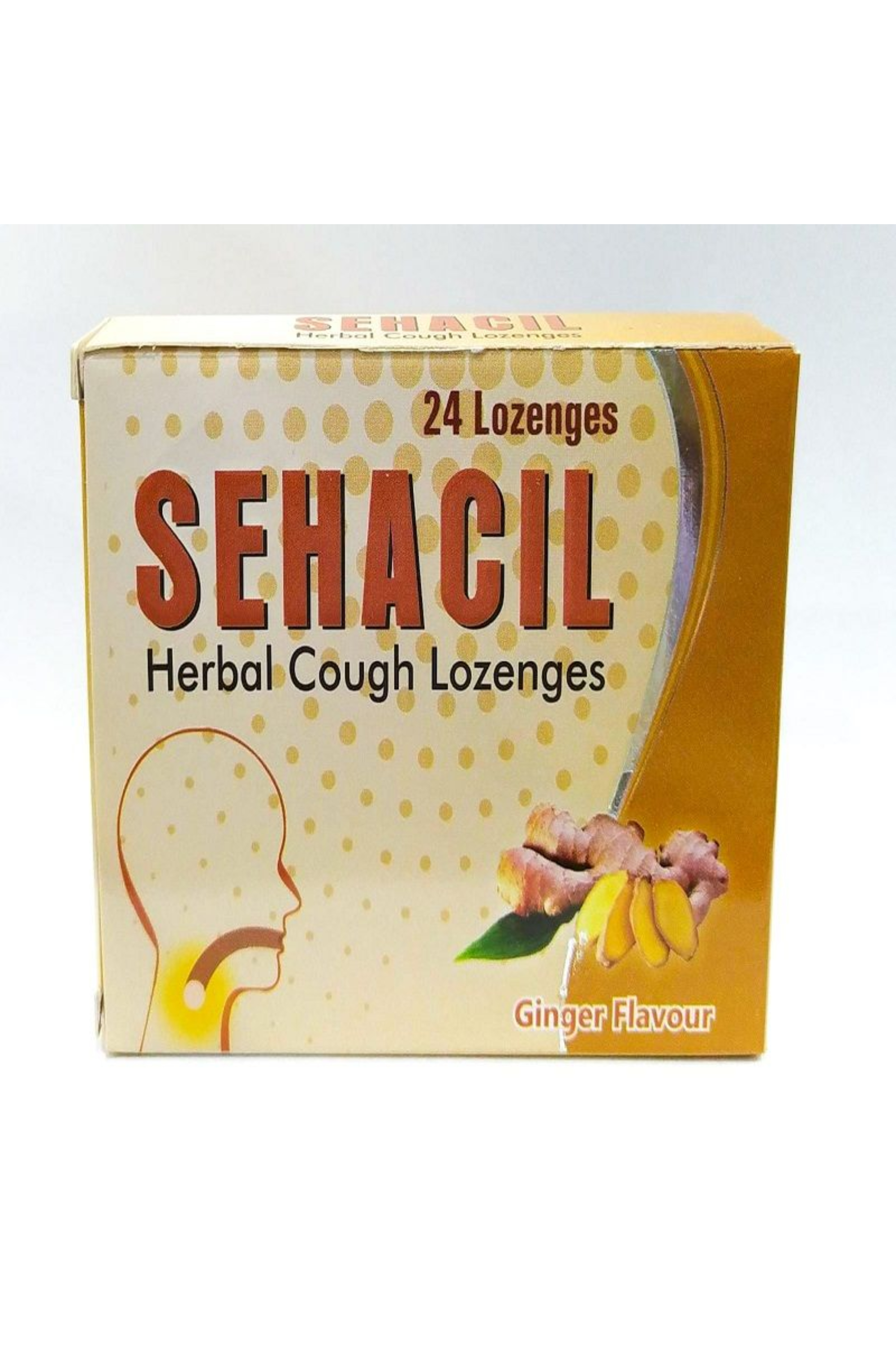 SEHACIL HERBAL COUGH LOZENGES -GINGER