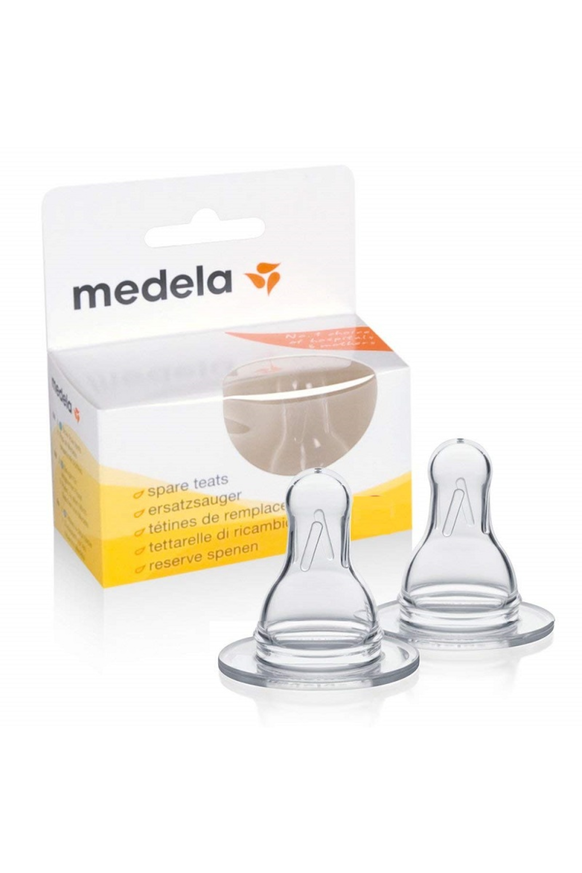 MEDELA 2 SPARE TEATS S