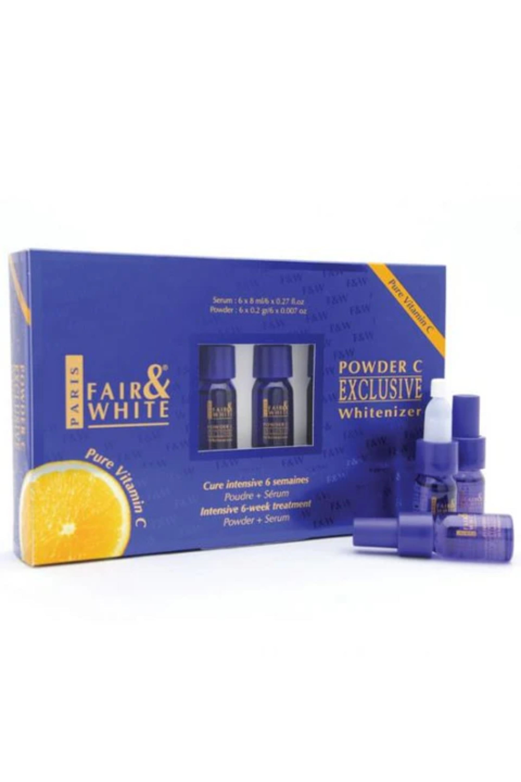 FAIR AND WHITE PURE VITAMIN C KIT PWDER 6X8ML