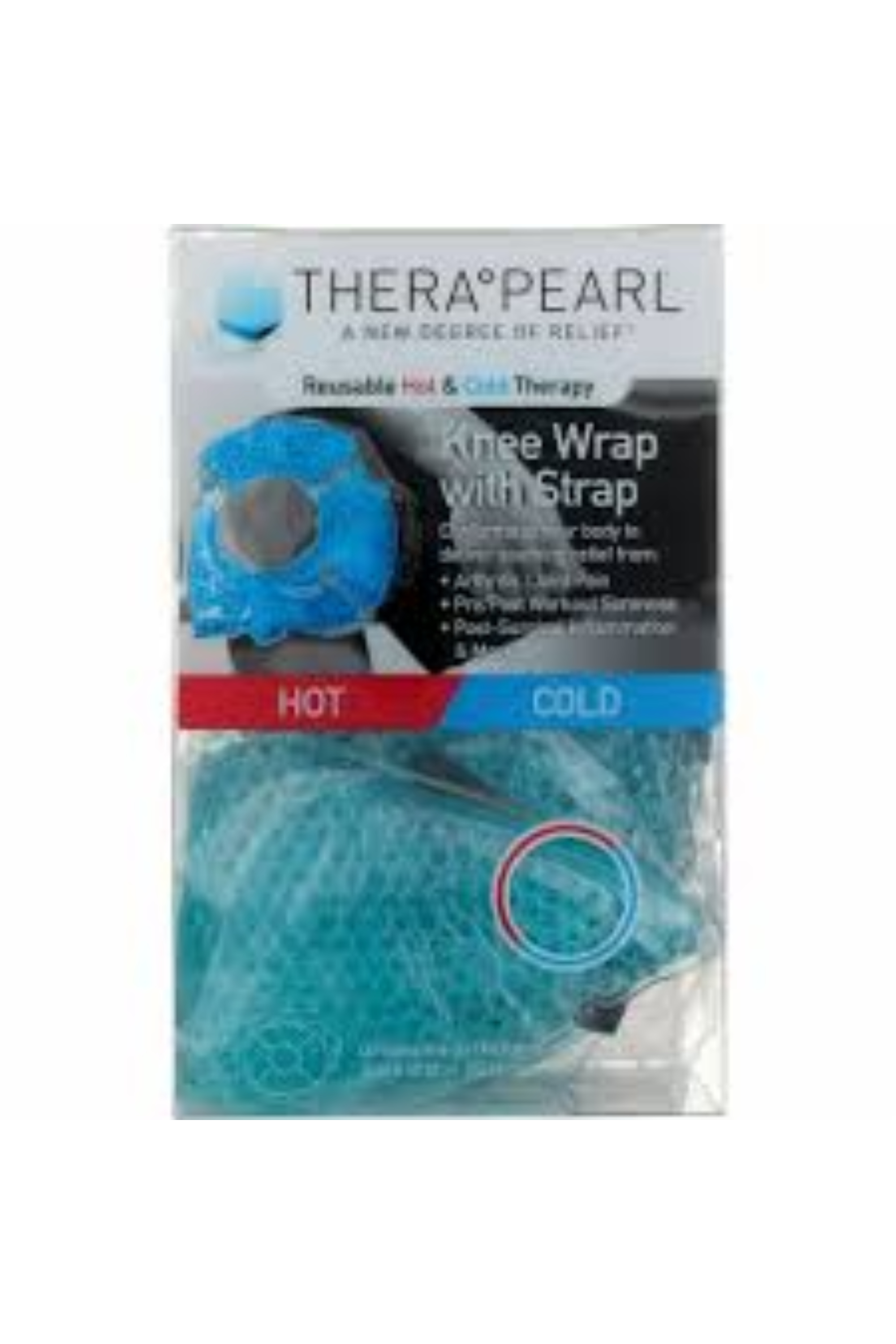 THERA PEARL KNEE WITH STRAP