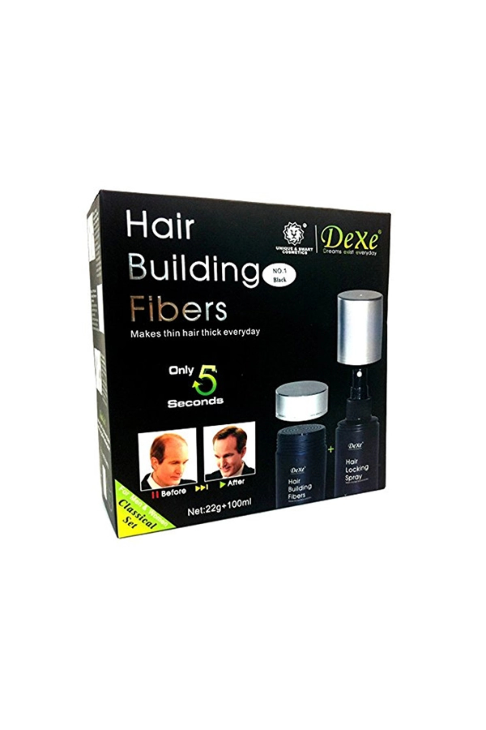 DEXE HAIR BUILDING FIBER SPRAY