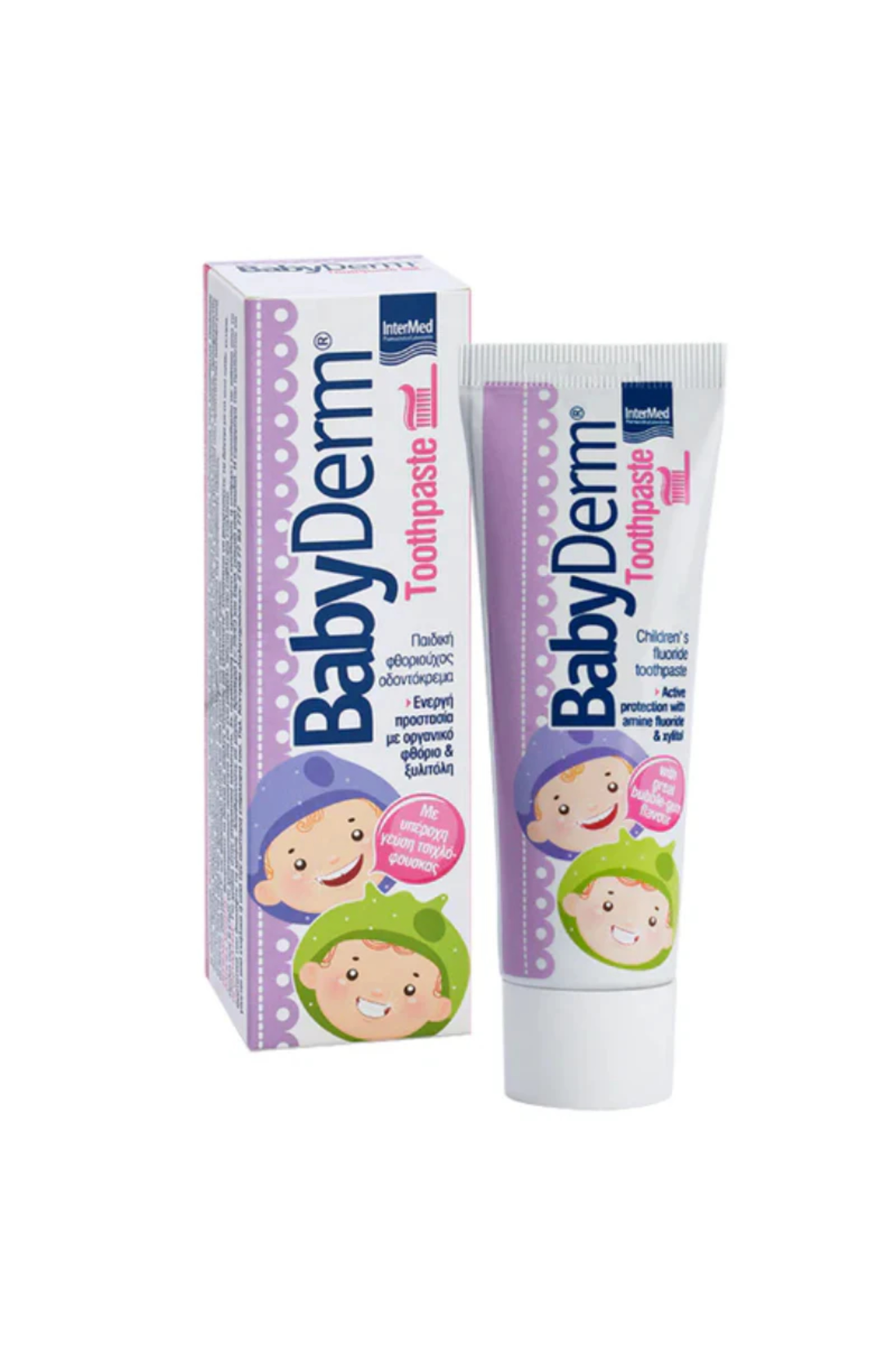 BABYDERM TOOTHPASTE BUBBLEGUM 50ML