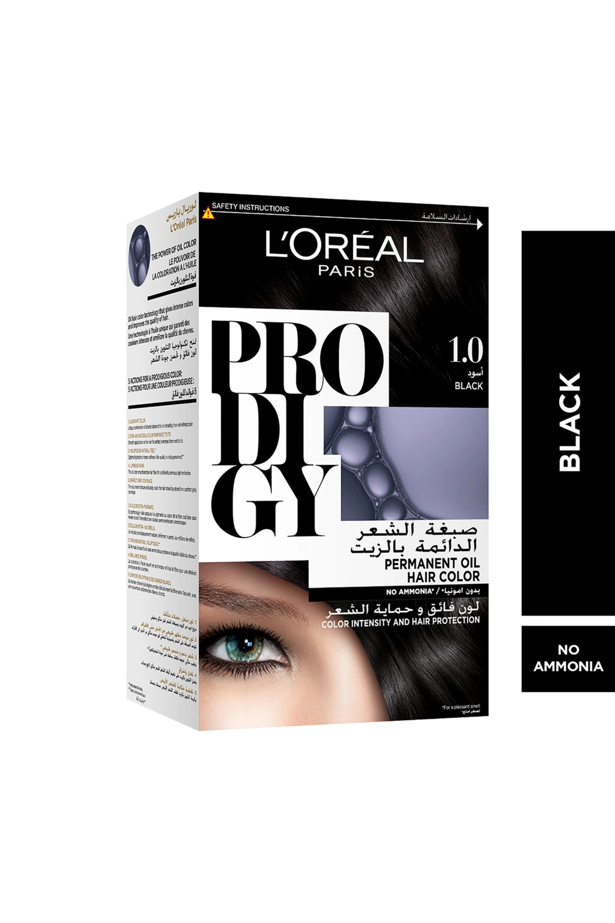 L'OREAL PARIS PRODIGY COLOR BLACK 1