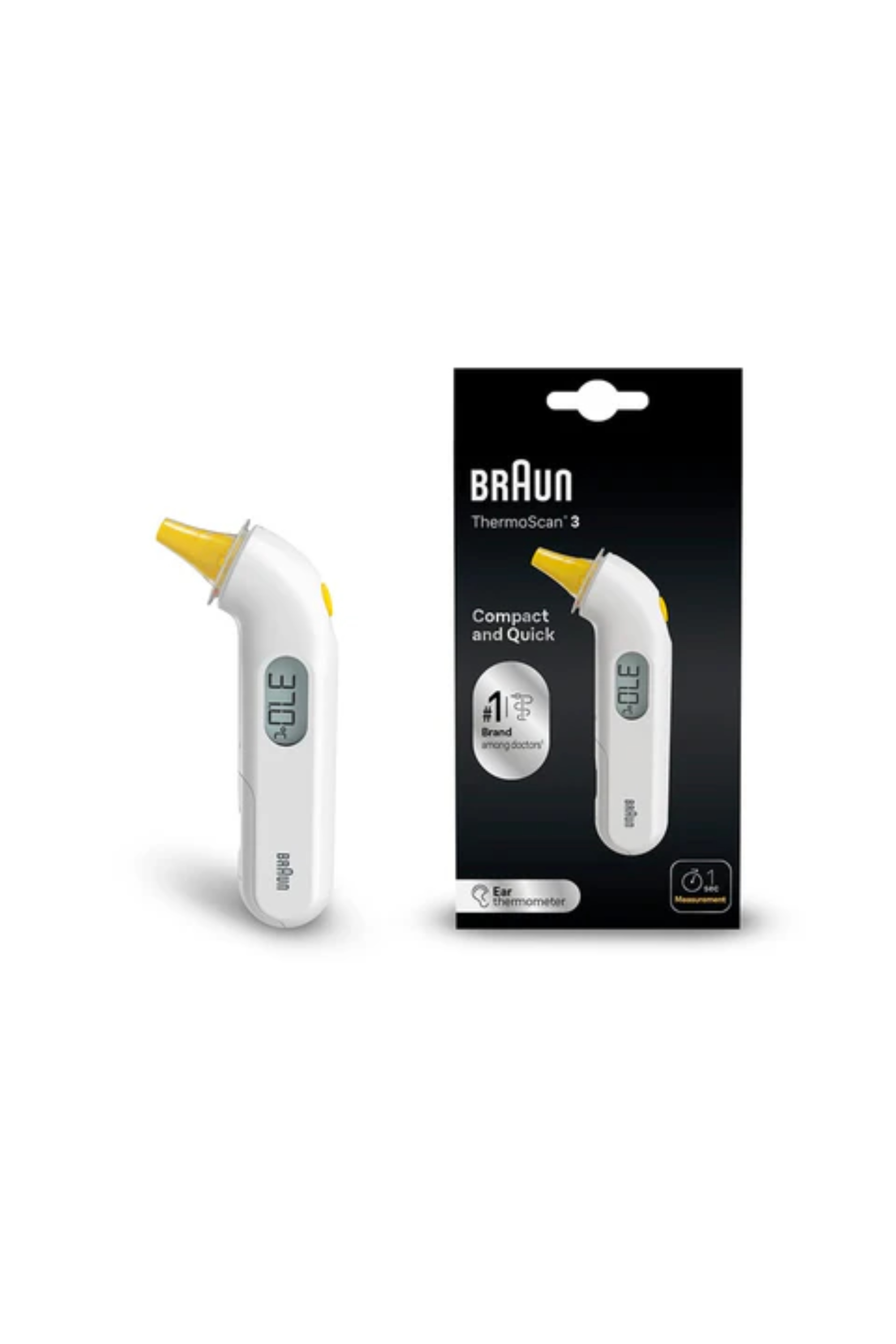 Braun Thermometer 3 IRT 3030 AVALON