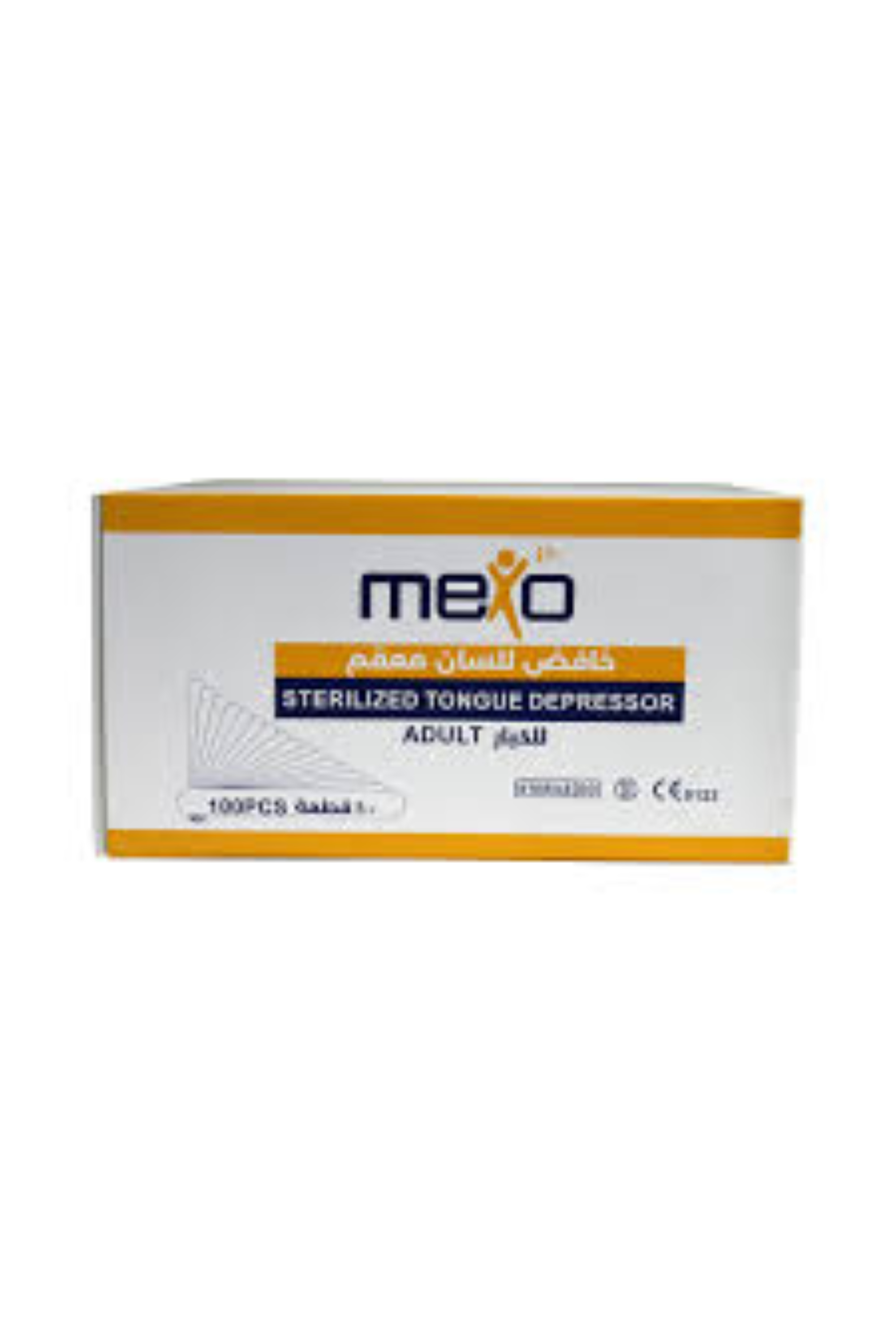 MEXO TONGUE DEPRESSOR STERILE ADULT 100