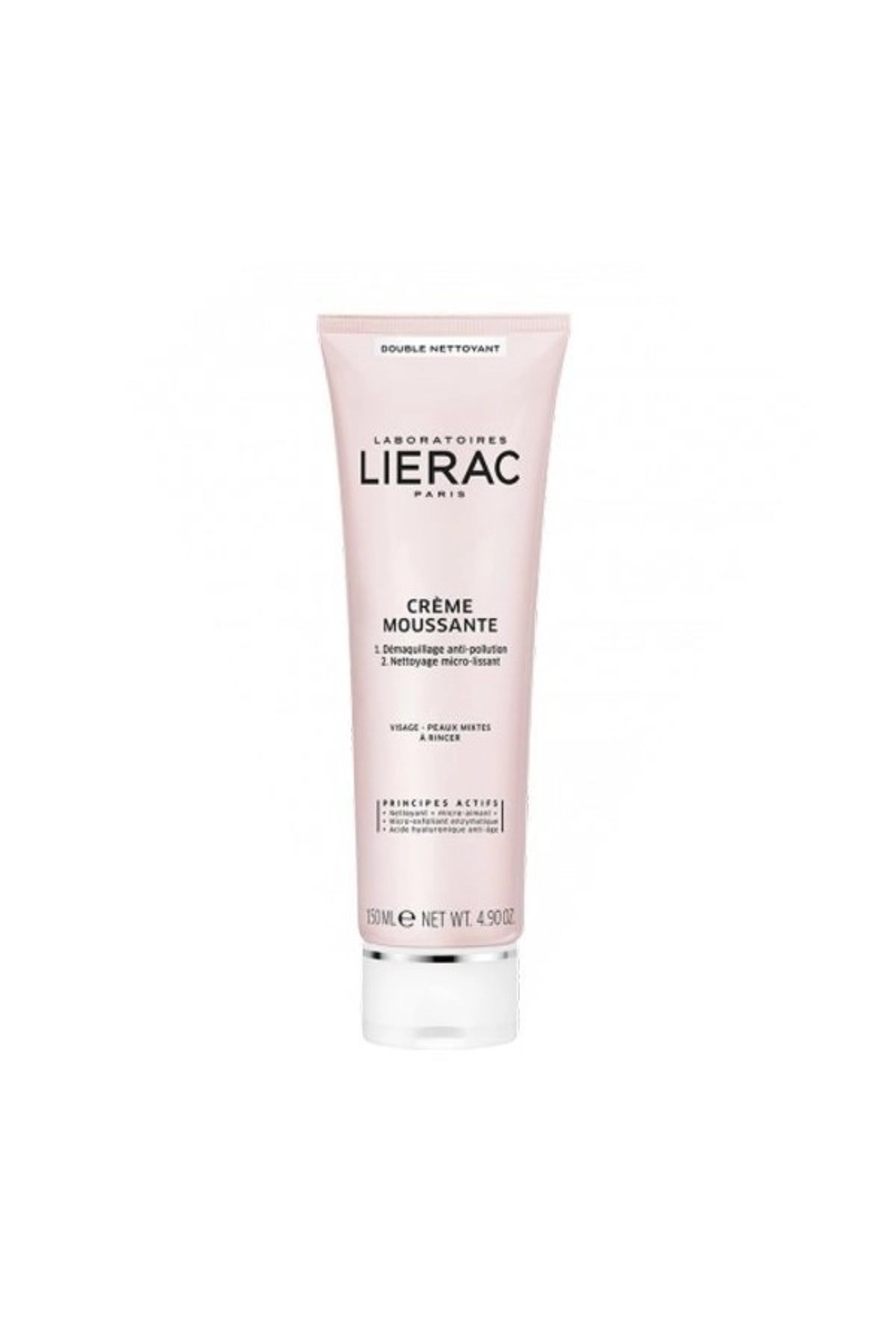 LIERAC CREAM MOUSSANT DOUBLE CLEAN 150ML