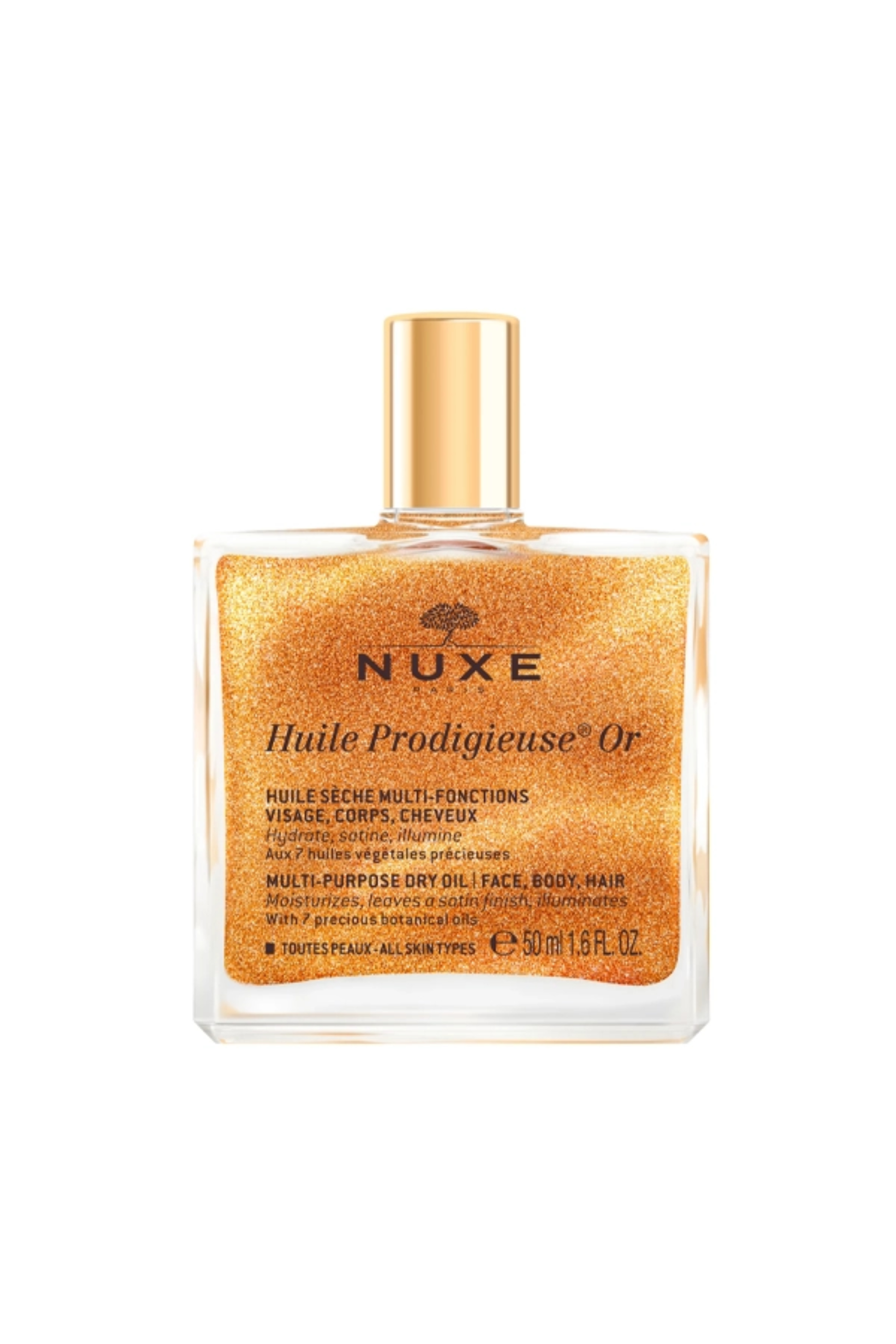 NUXE HUILE PRODIGIEUSE MULTI-USAGE DRY OIL GOLDEN SHIMMER 100ML VN043001