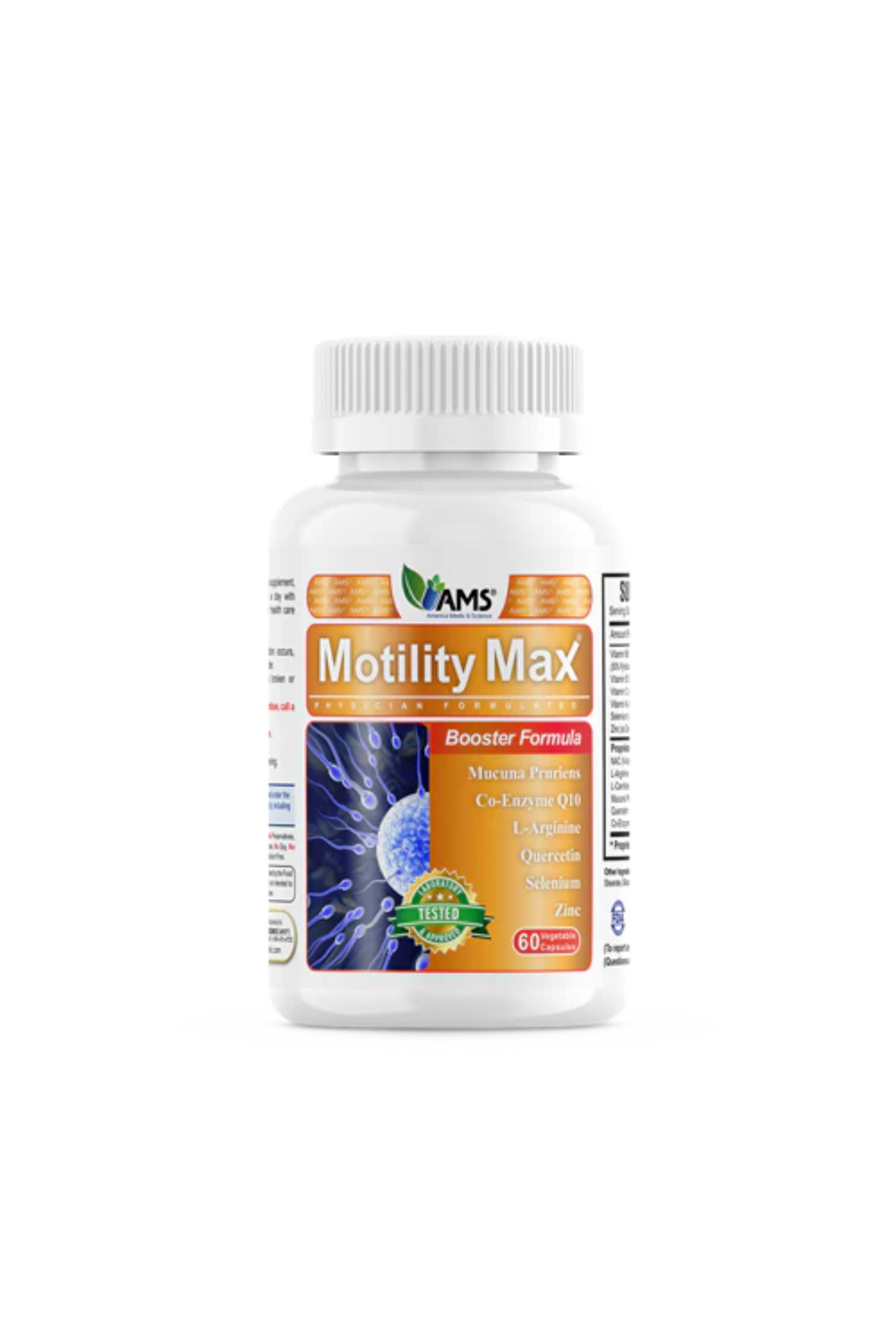AMS MOTILITY MAX 60'S CAPSULES