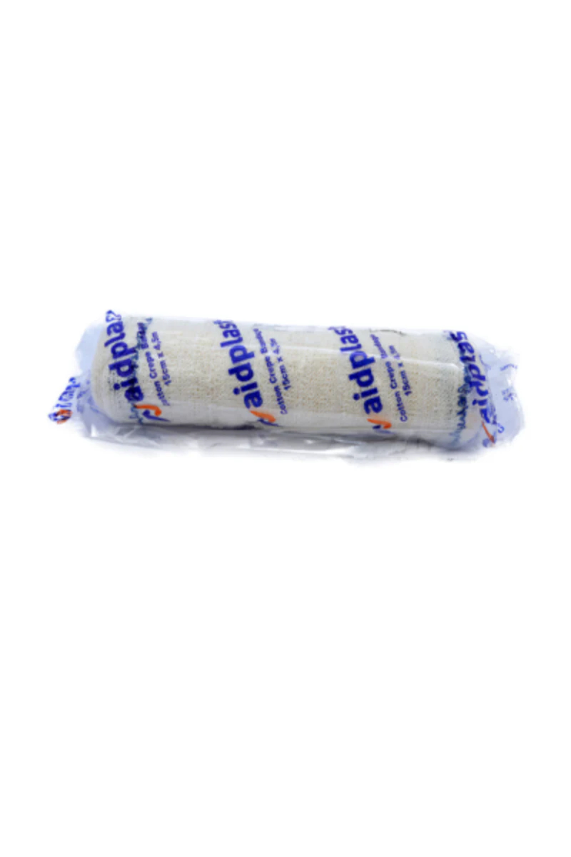 V20645-AIDPLAST COTTON CREPE BANDAGE 6CM X4.5M (STRETCHED)