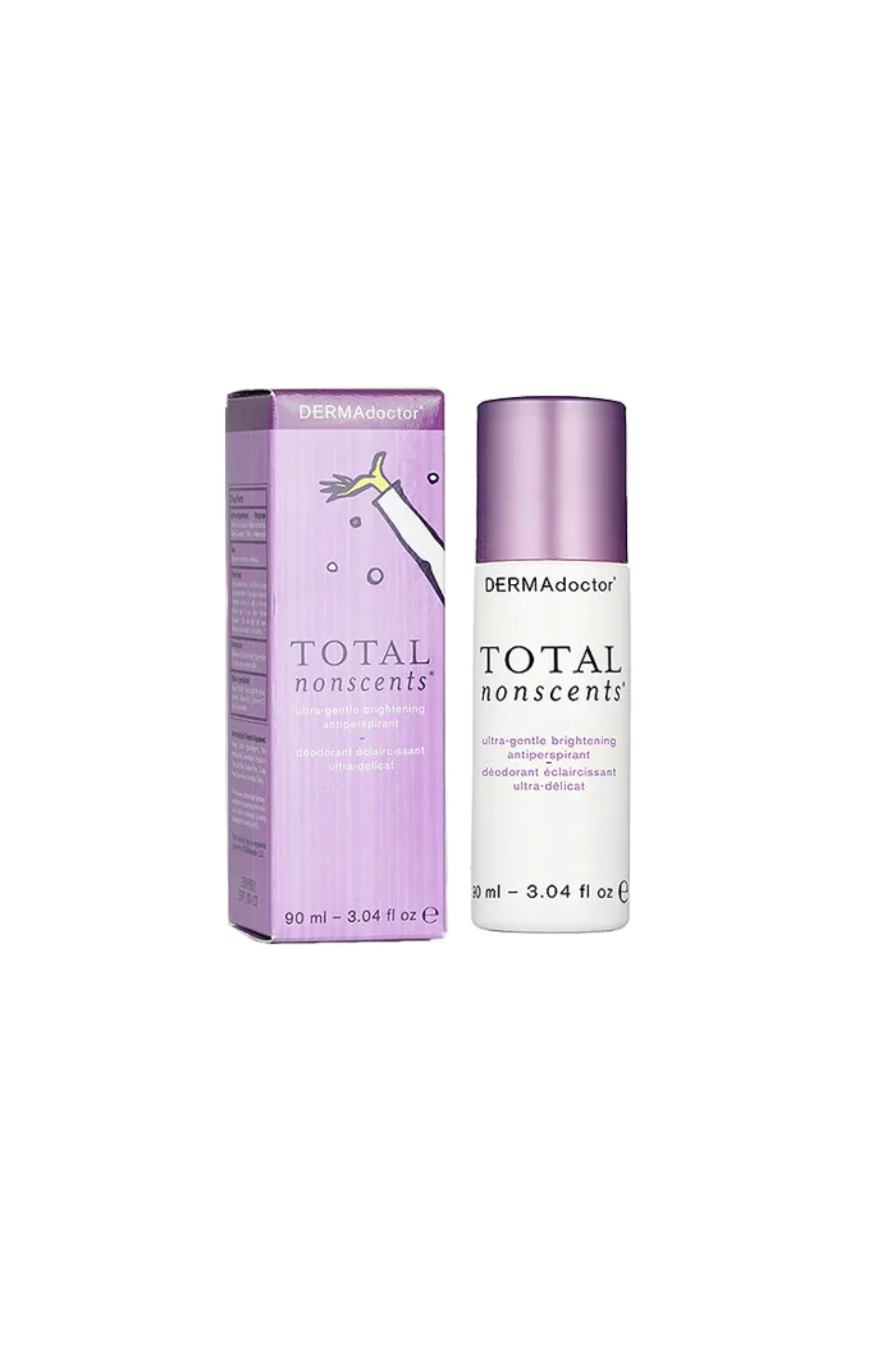 DERMA DOCTOR TOTAL NONSCENTS ANTIPERSPIRANT 90ML