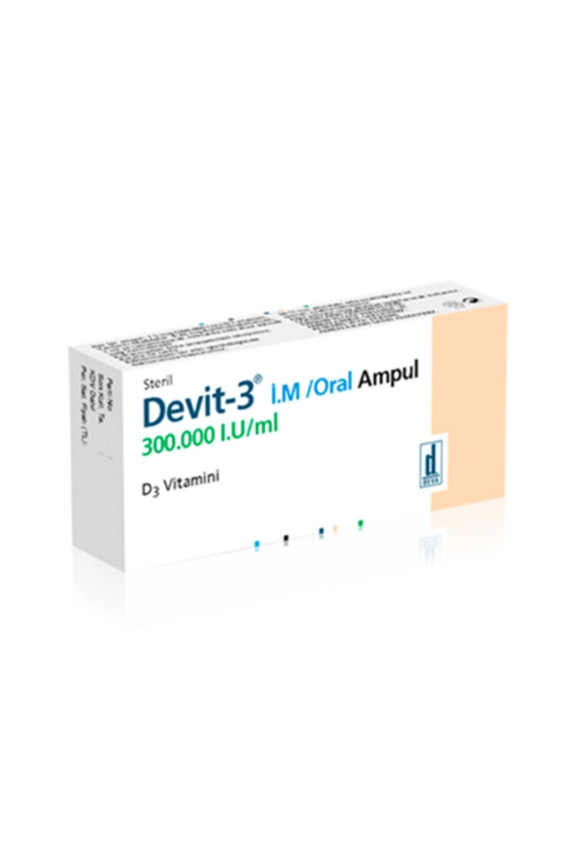 DEVIT-3 300.000I.U/ML AMPOULE 1'S