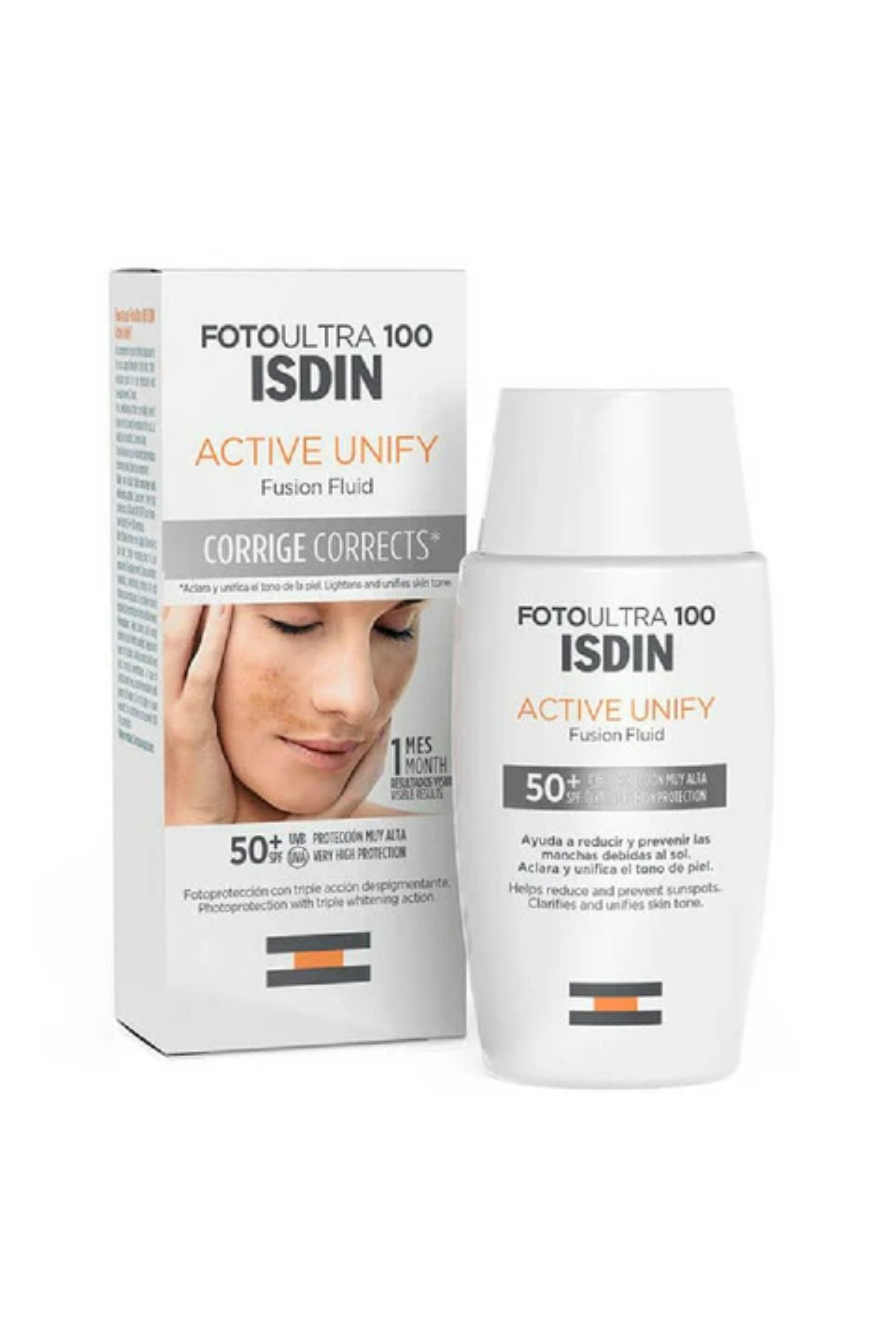 ISDIN FOTO ULTRA 100 ACTIVE SUN UN FU NO COLOR 50ML (ISD034)