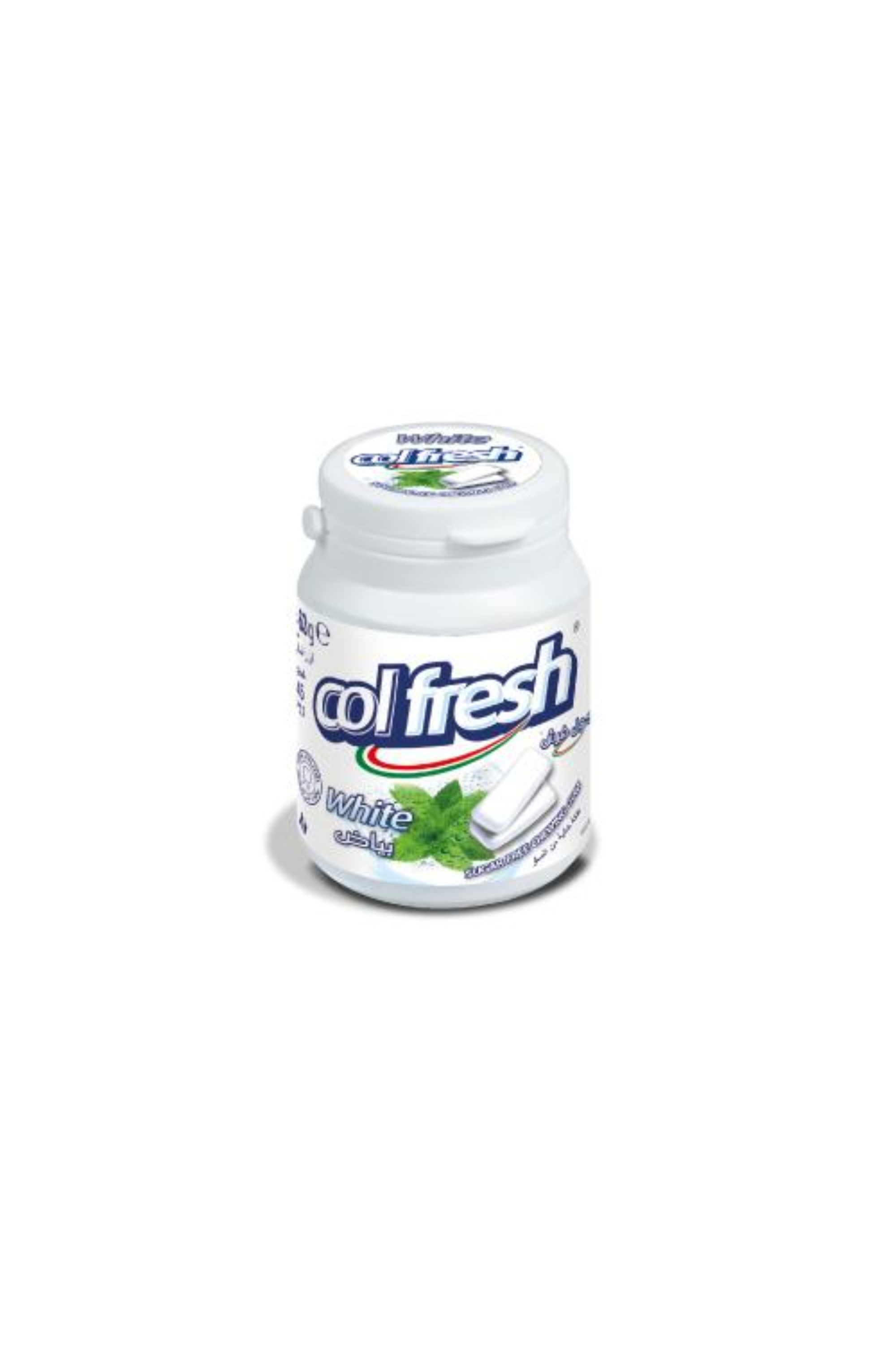 COL-FRESH WHITE CHEWING GUM 50GM