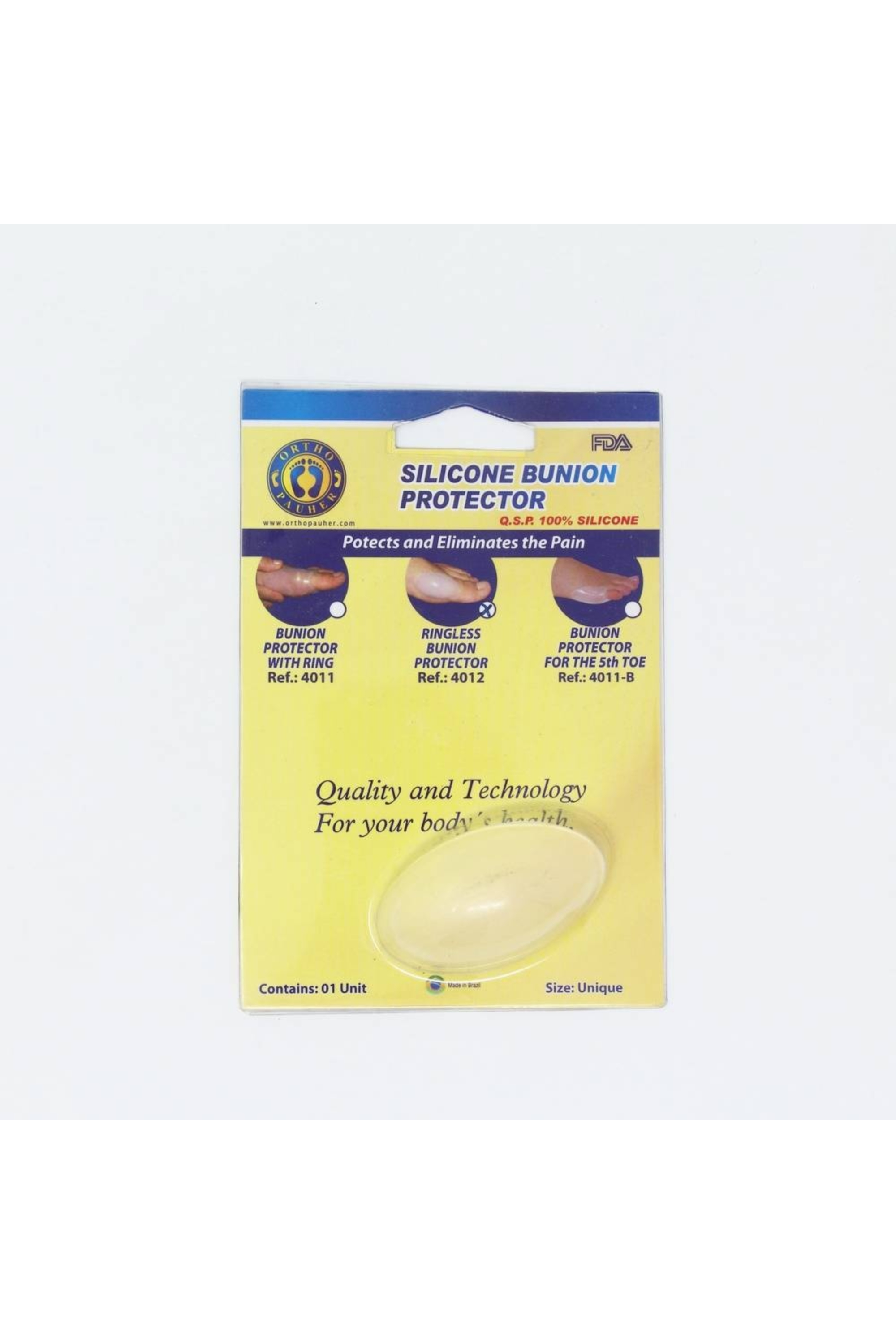 ORTHO PAUHER SILICONE BUNION PROTECT