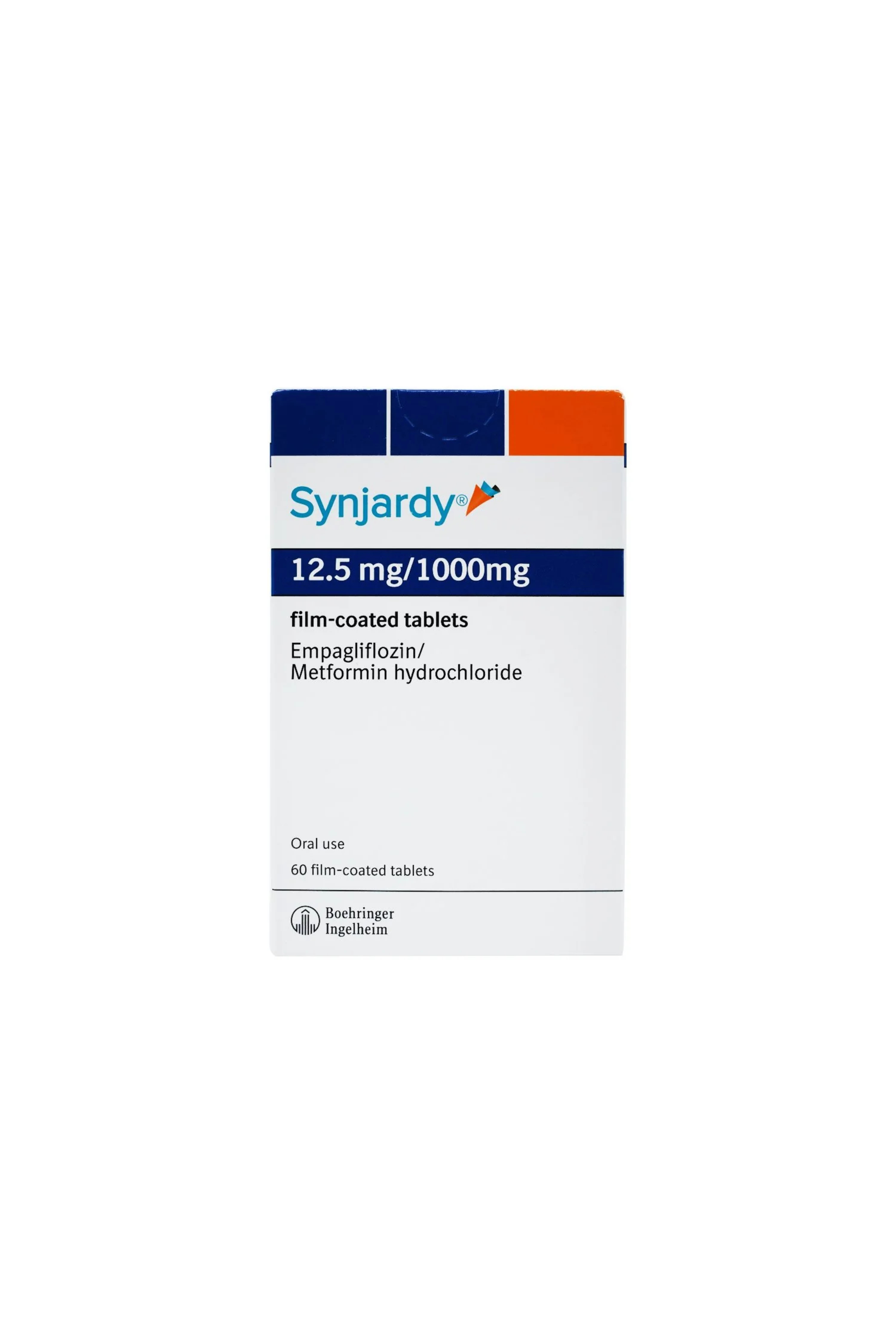 SYNJARDY 12.5MG/1000MG 60 TABLETS