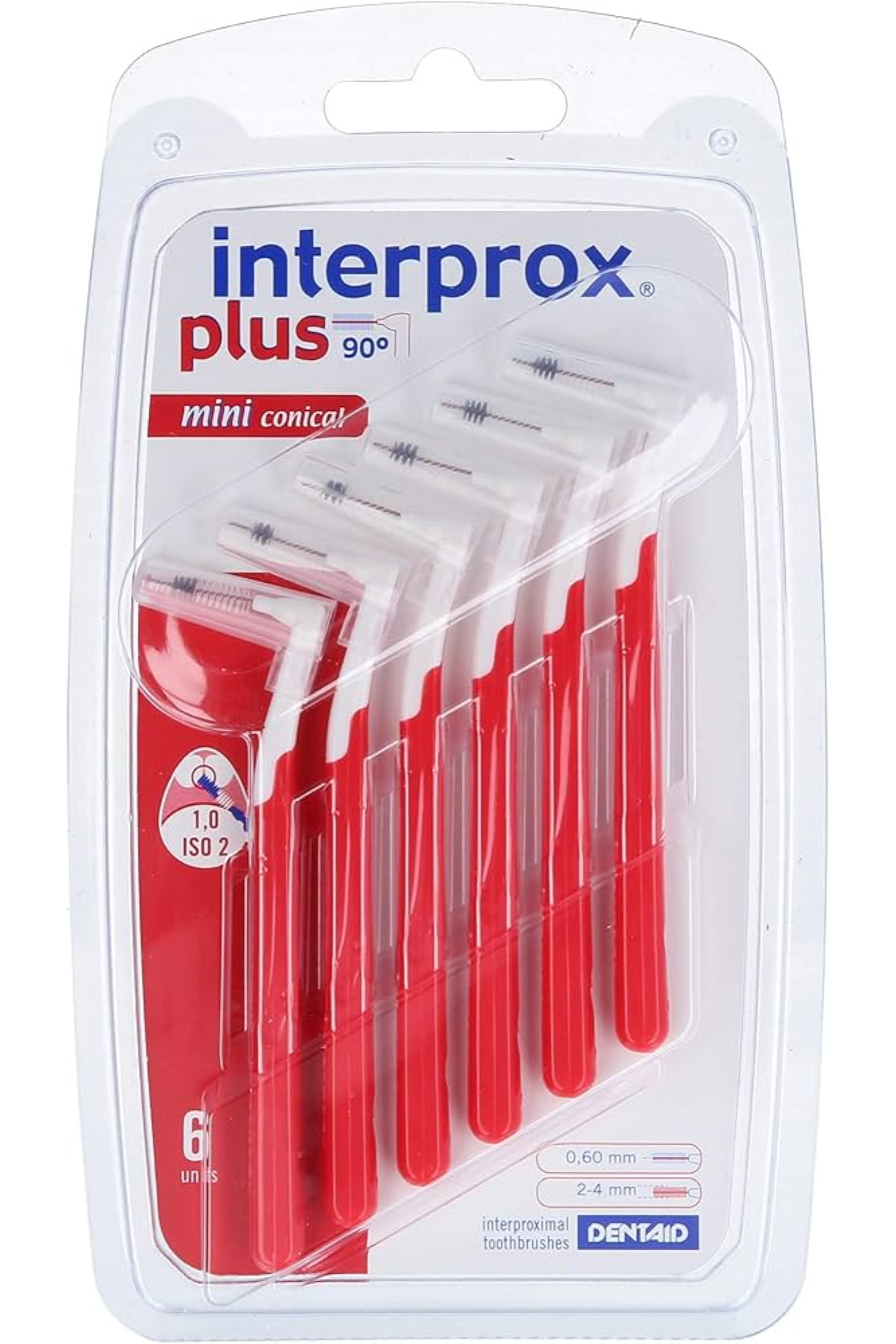 INTERPROX PLUS MINI CONICAL 1.0 6 UNITS