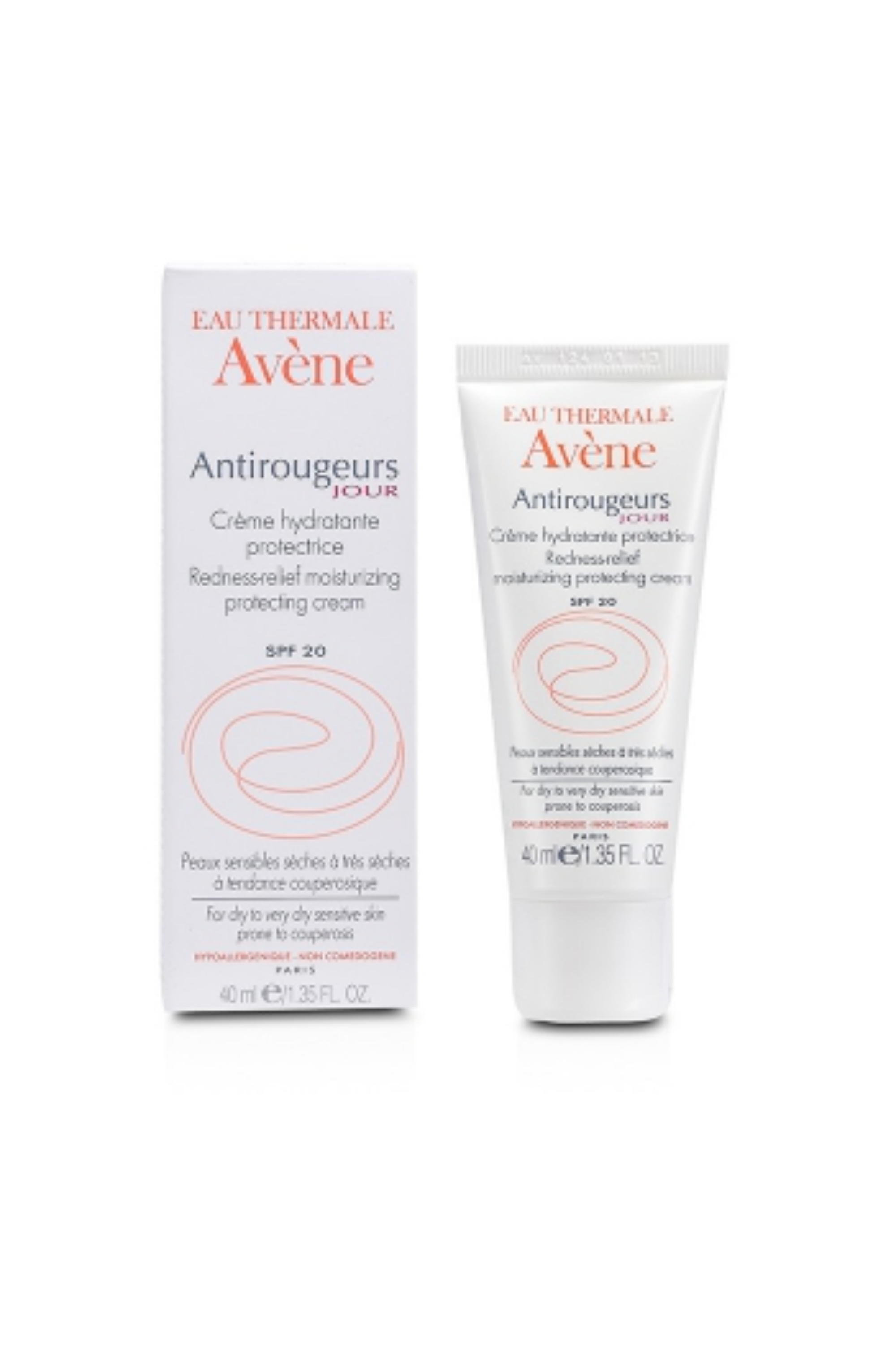 AVENE ANTIROUGEURS JOUR REDNESS RELIEF SPF 20 40ML