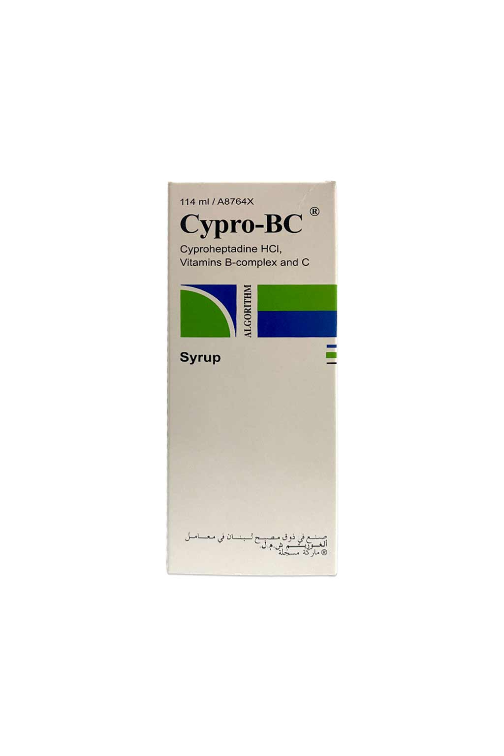 CYPRO BC SYRUP 114ML