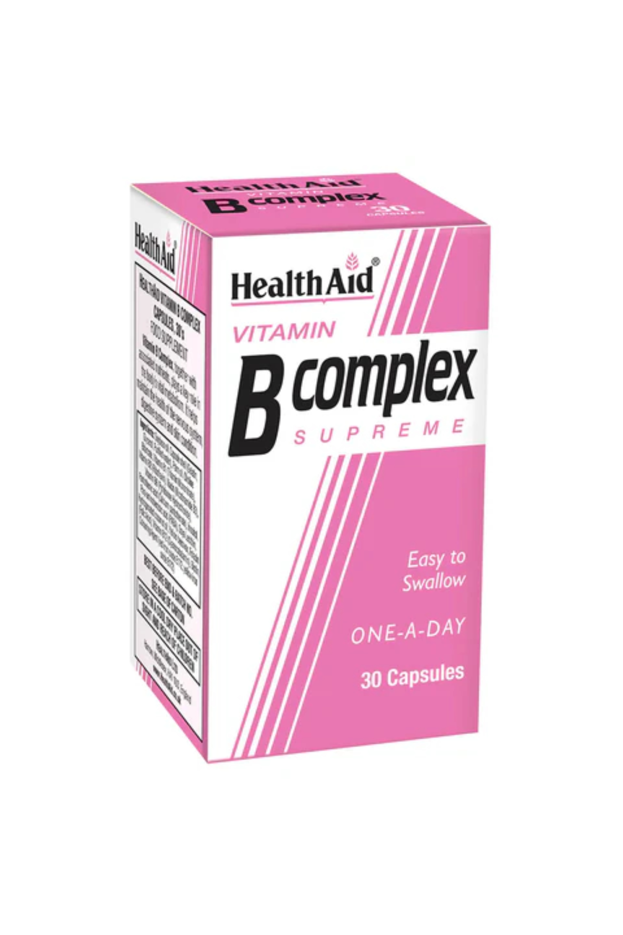 HEALTH AID VITAMIN B-COMPLEX CAP 30'S