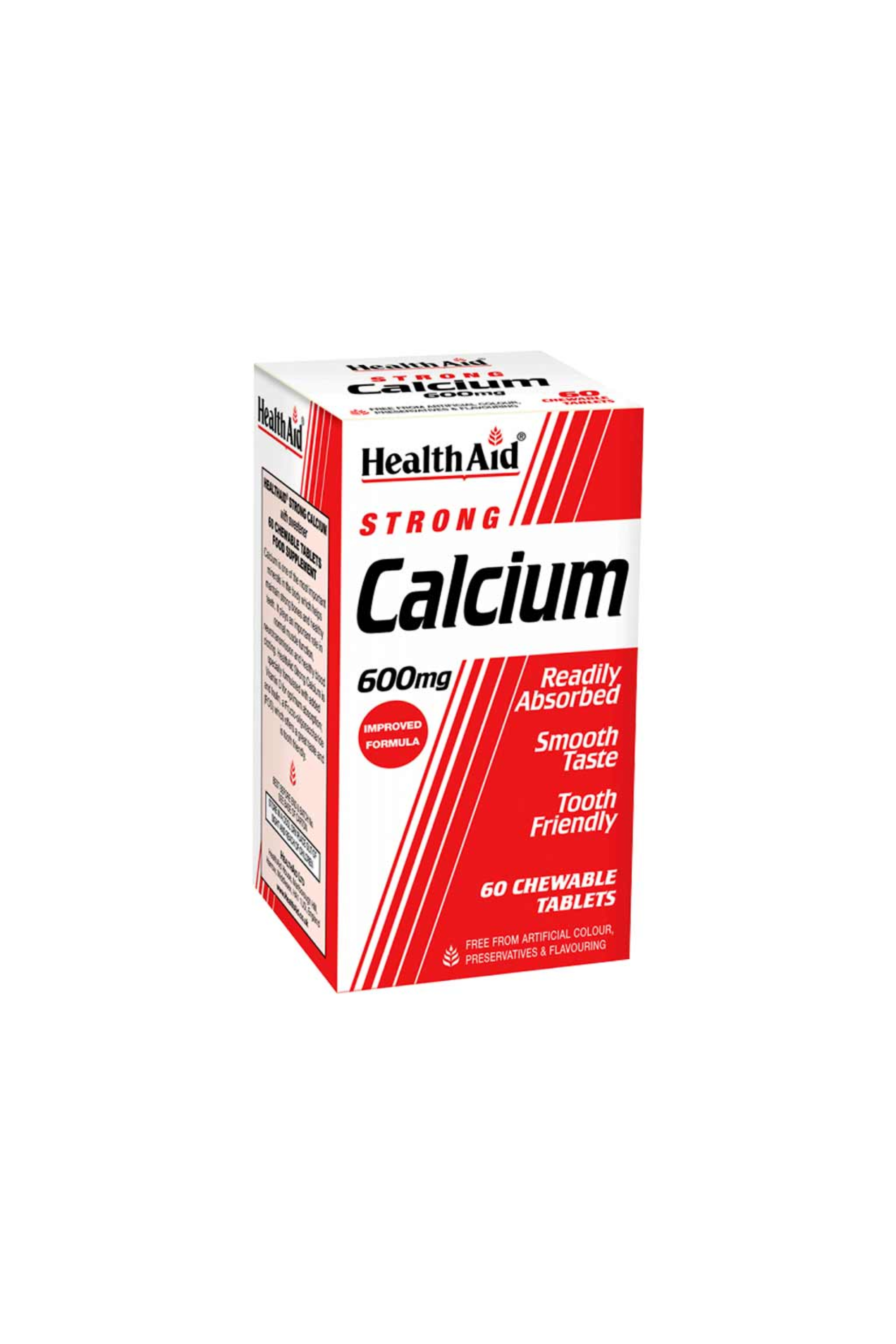 HEALTH AID STRONG CALCIUM 600MG TAB 60'S