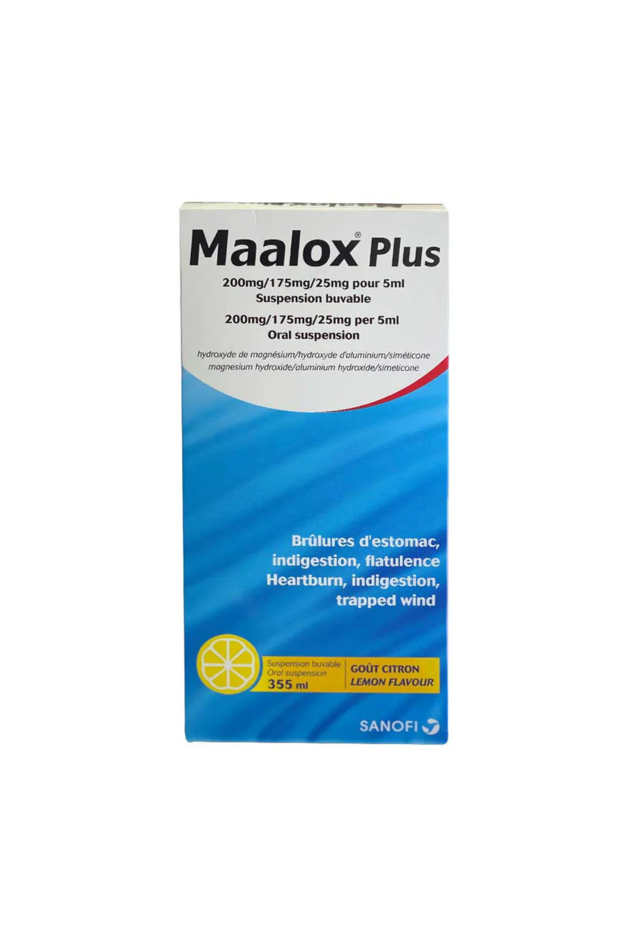 MAALOX PLUS SUSP 355ML