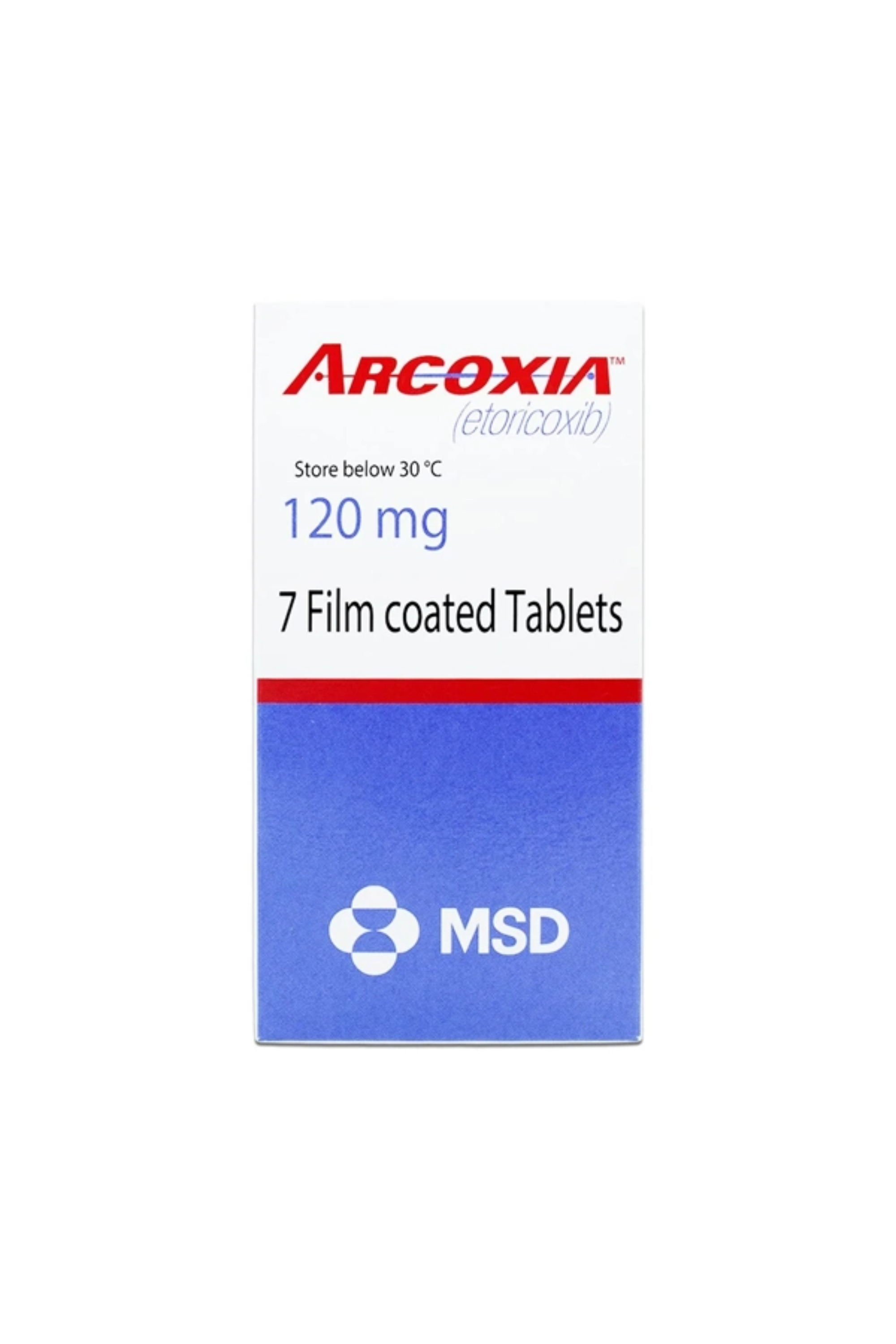 ARCOXIA 120MG TAB 7'S