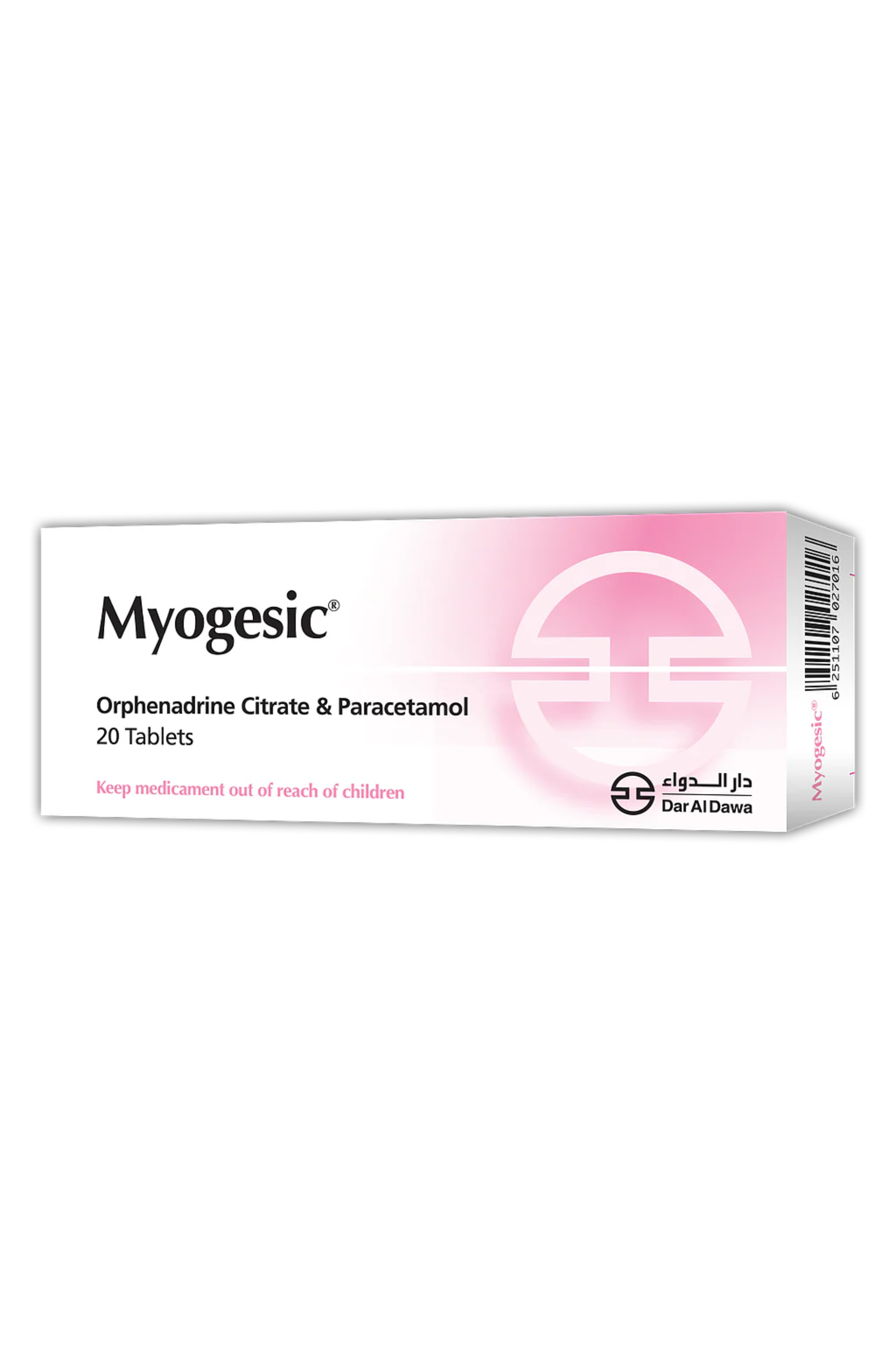 MYOGESIC TAB 20'S