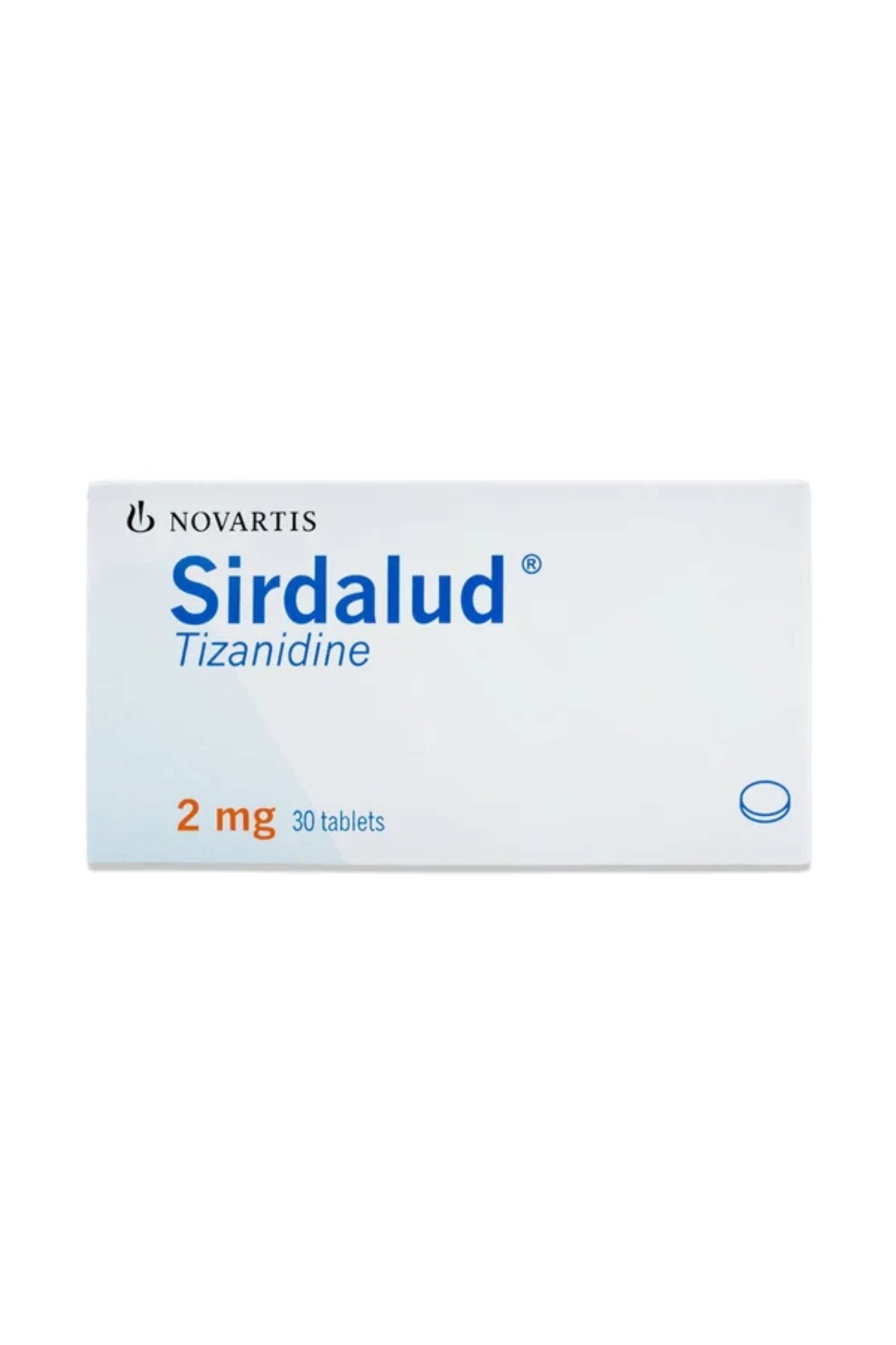 SIRDALUD 2MG TAB 30'S