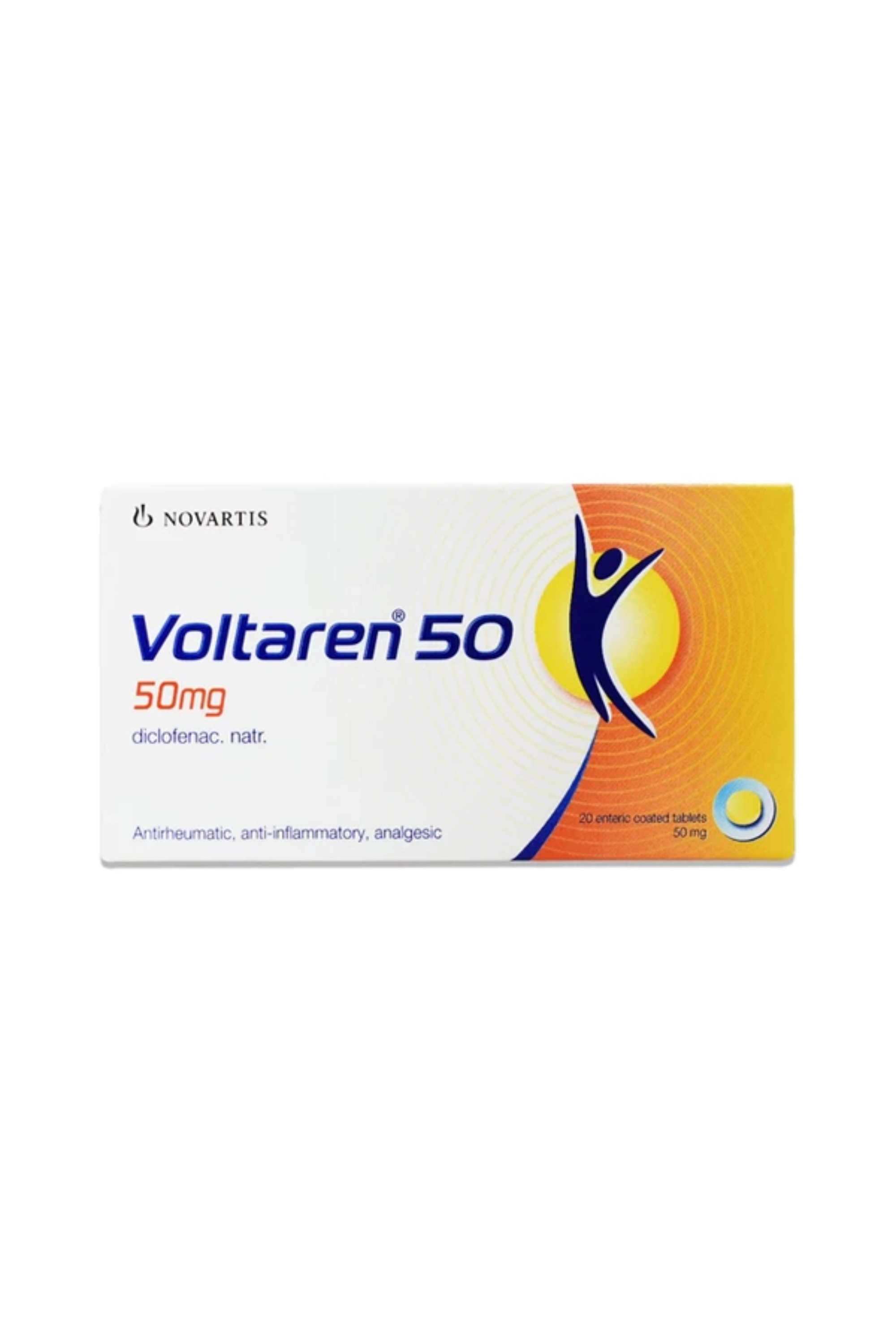 VOLTAREN 50MG .TAB 20'S