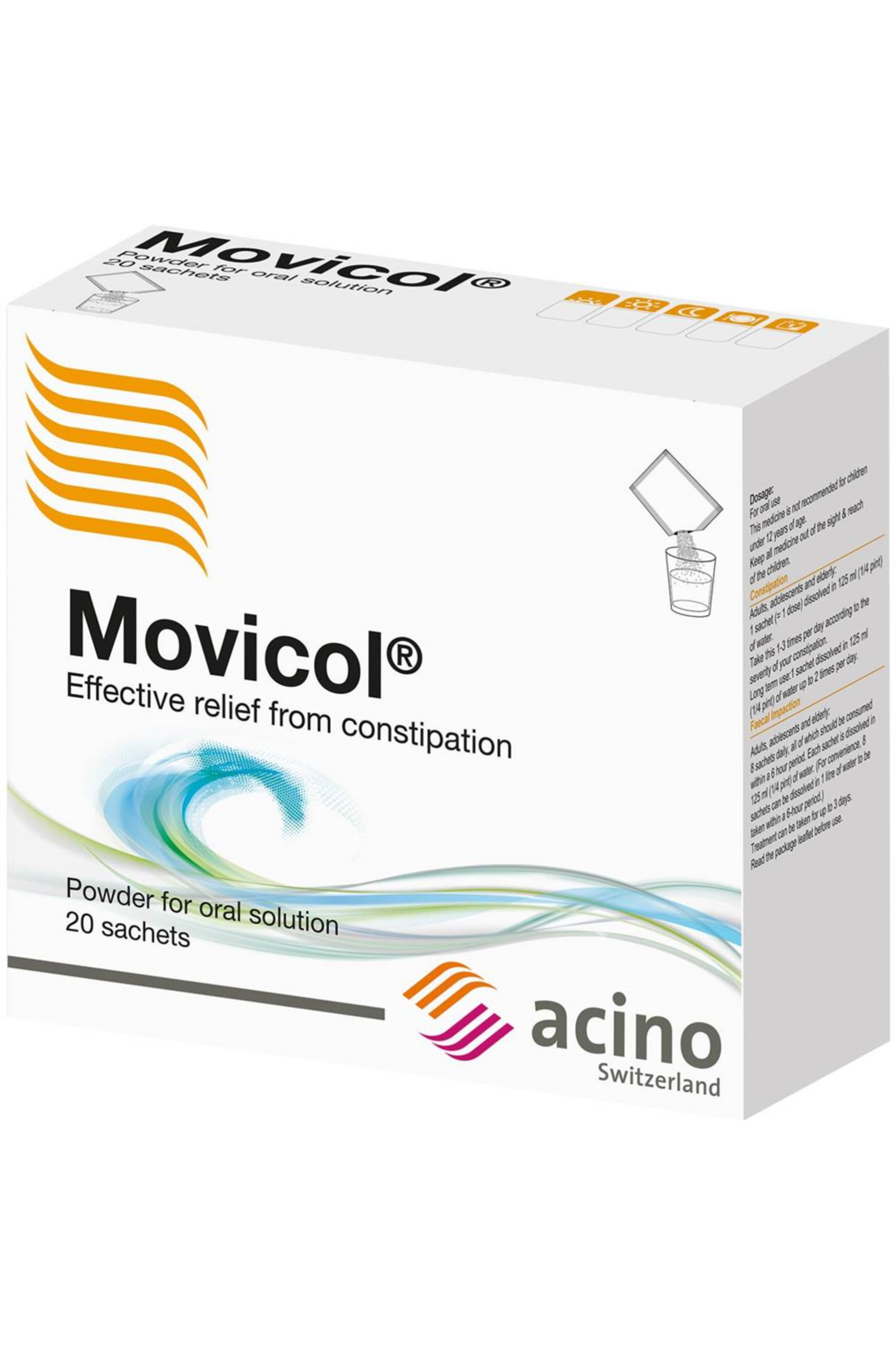 MOVICOL SACHETS 20'S