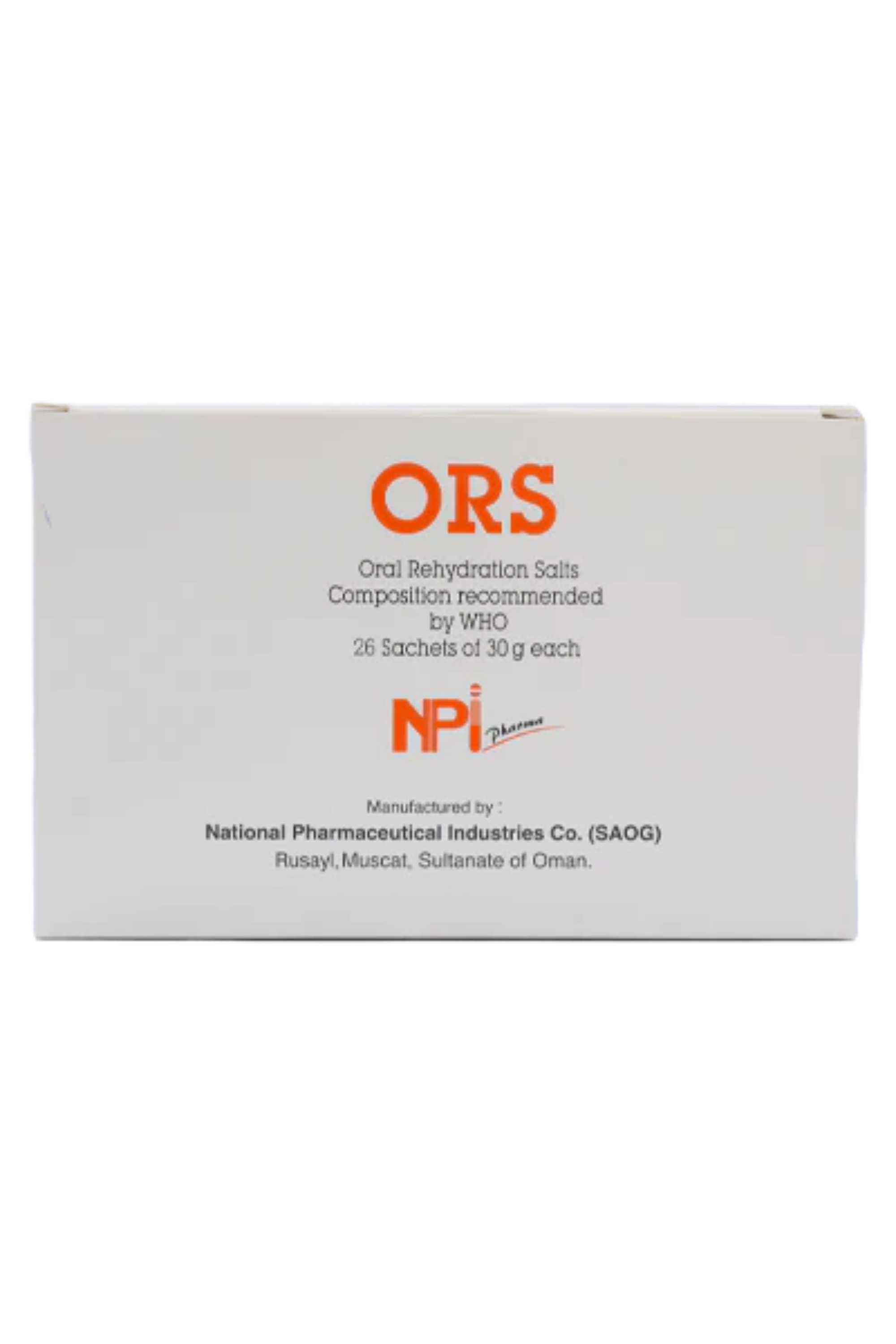 ORS 30G SACHET 26'S