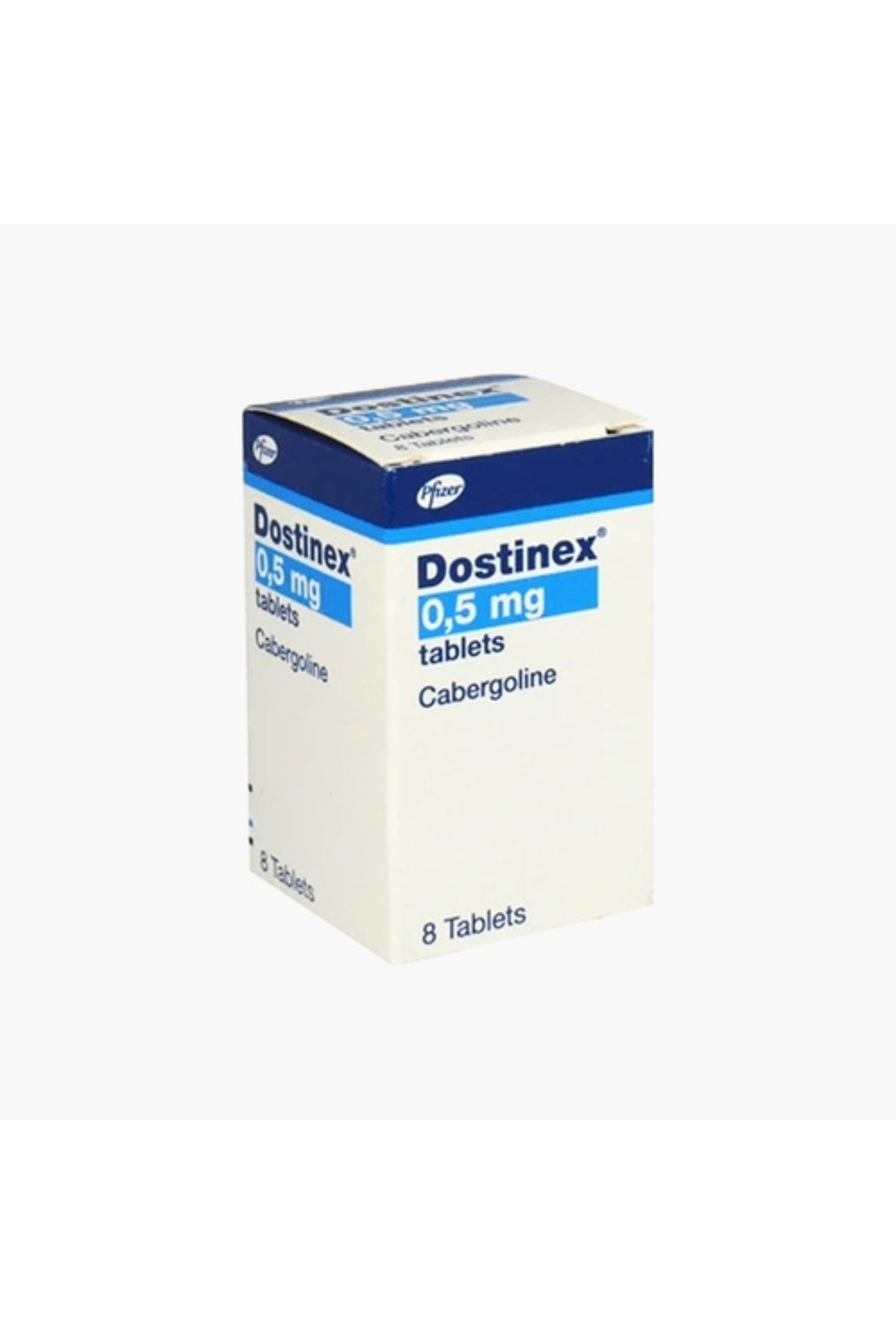 DOSTINEX 0.5MG TAB 8'S
