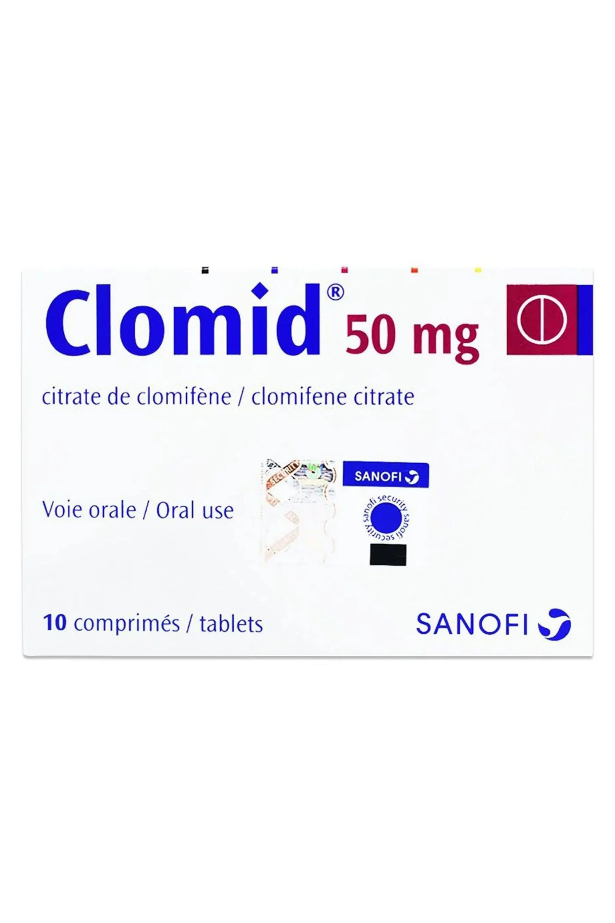 CLOMID 50MG TAB 10'S