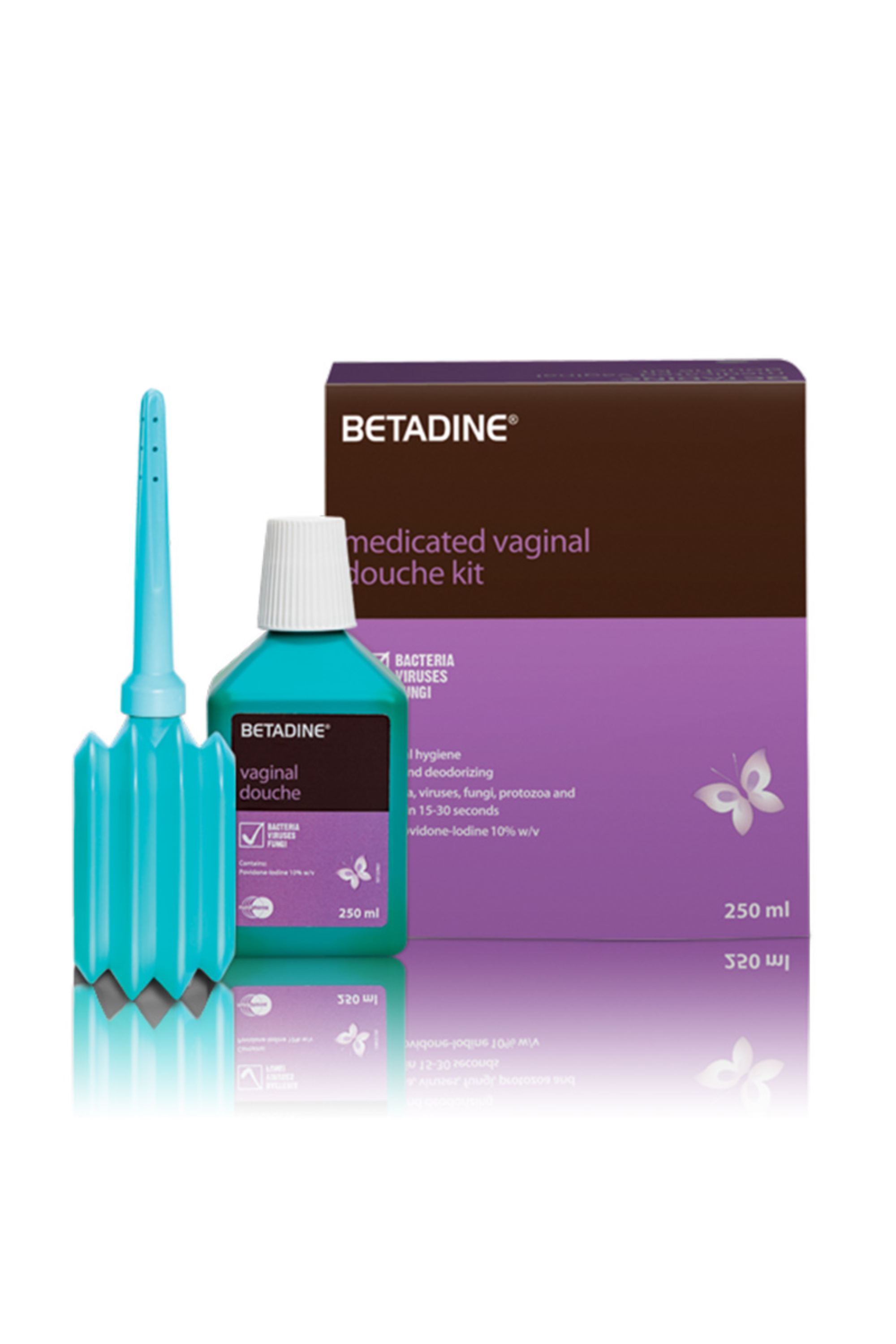 BETADINE VAGINAL DOUCH KIT 250ML