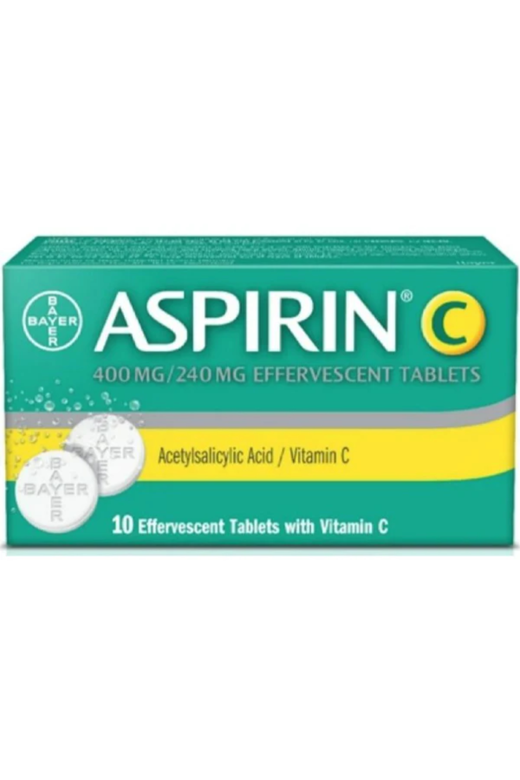 ASPIRIN C EFFERVESCENT TAB 10'S