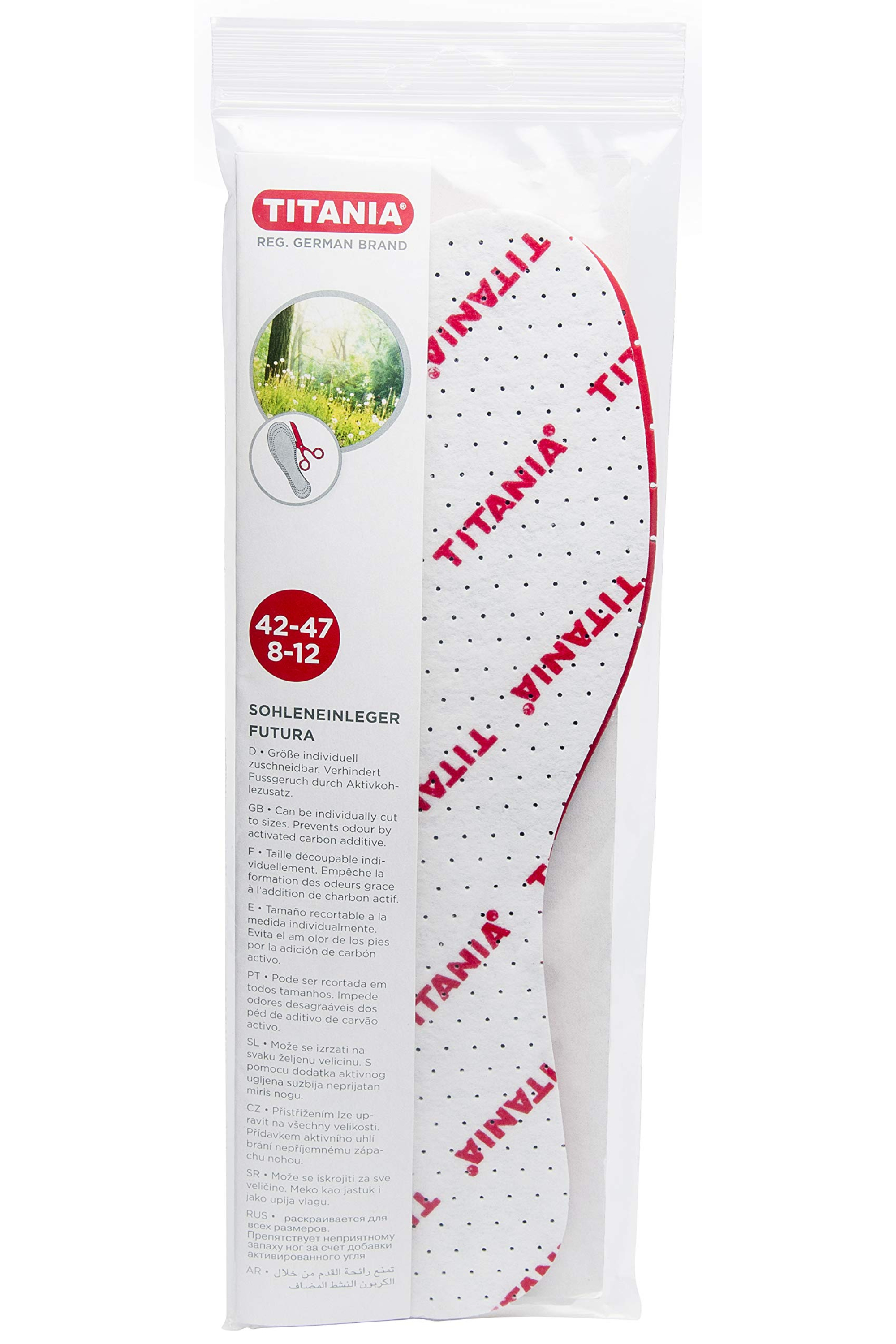 TITANIA INSOLES COMFORT 1 PAIR SIZE 42-47