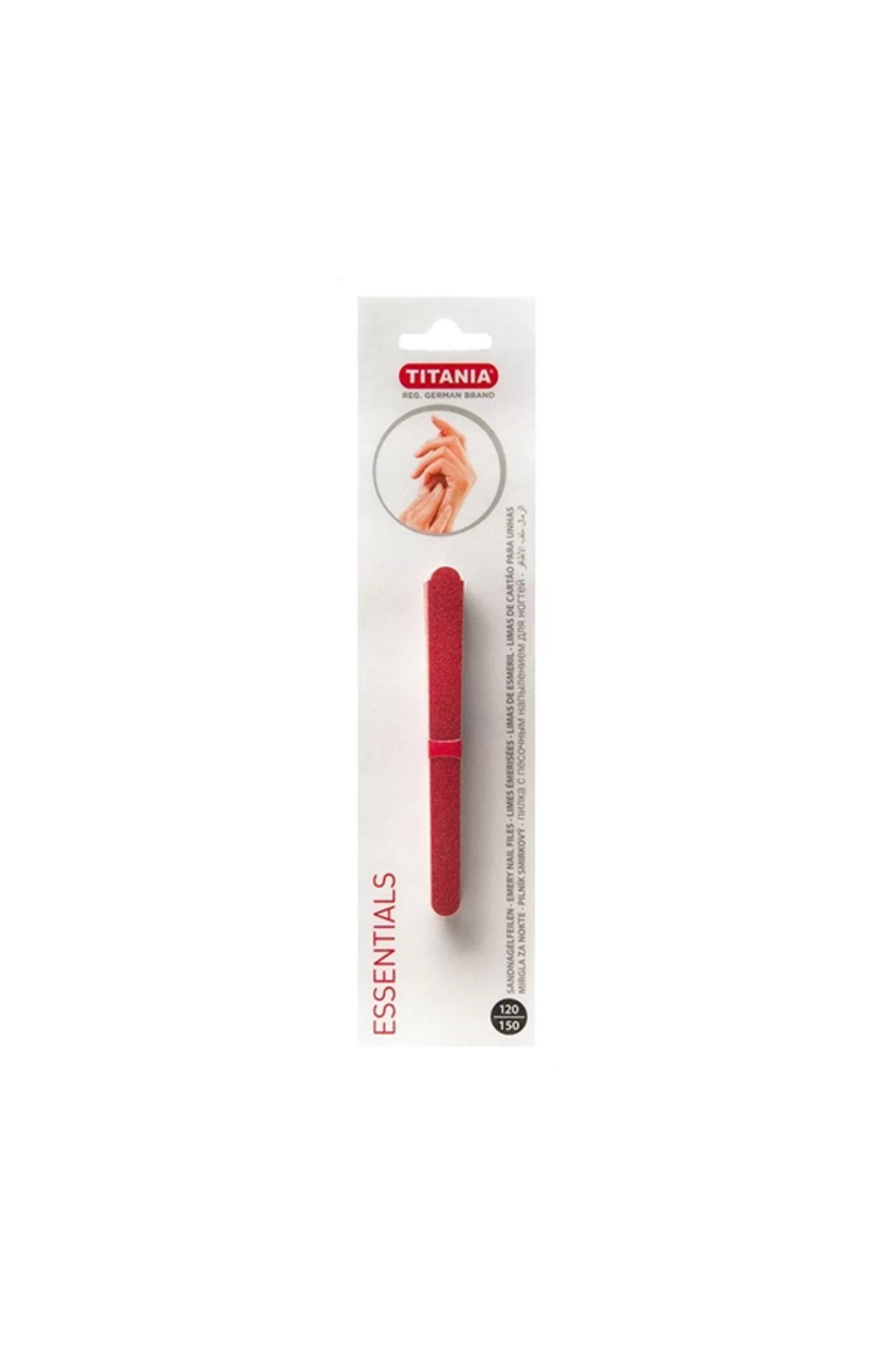 TITANIA EMERY NAIL FILES 1042