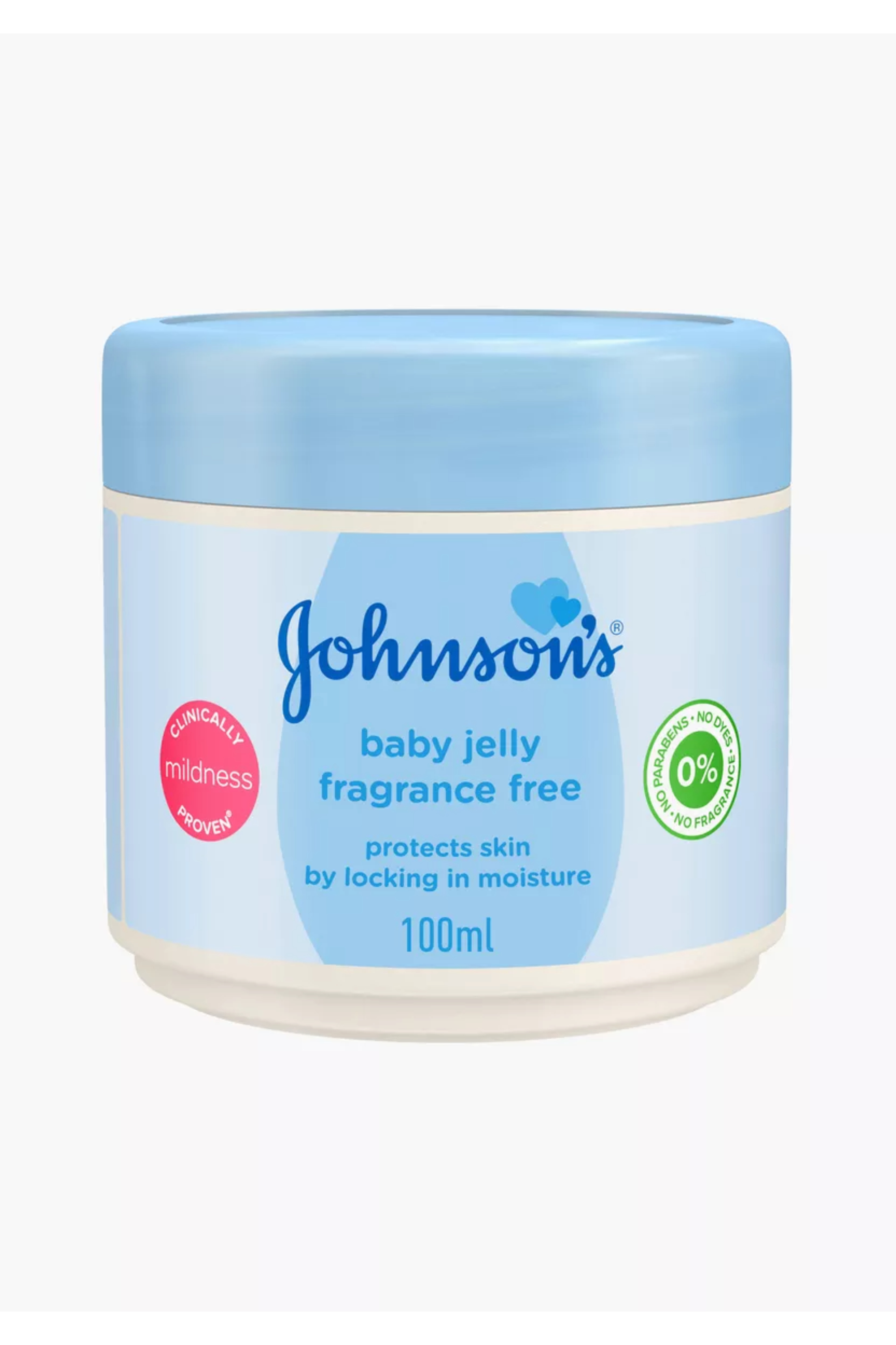 JOHNSON & JOHNSON PURE PETROLEUM JELLY 100ML 