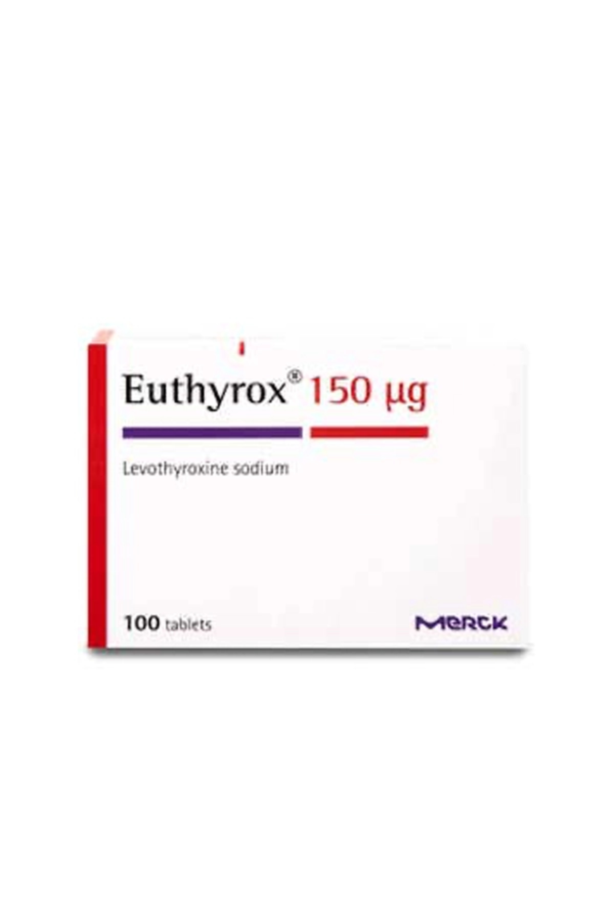 EUTHYROX 150MCG TAB 100S'
