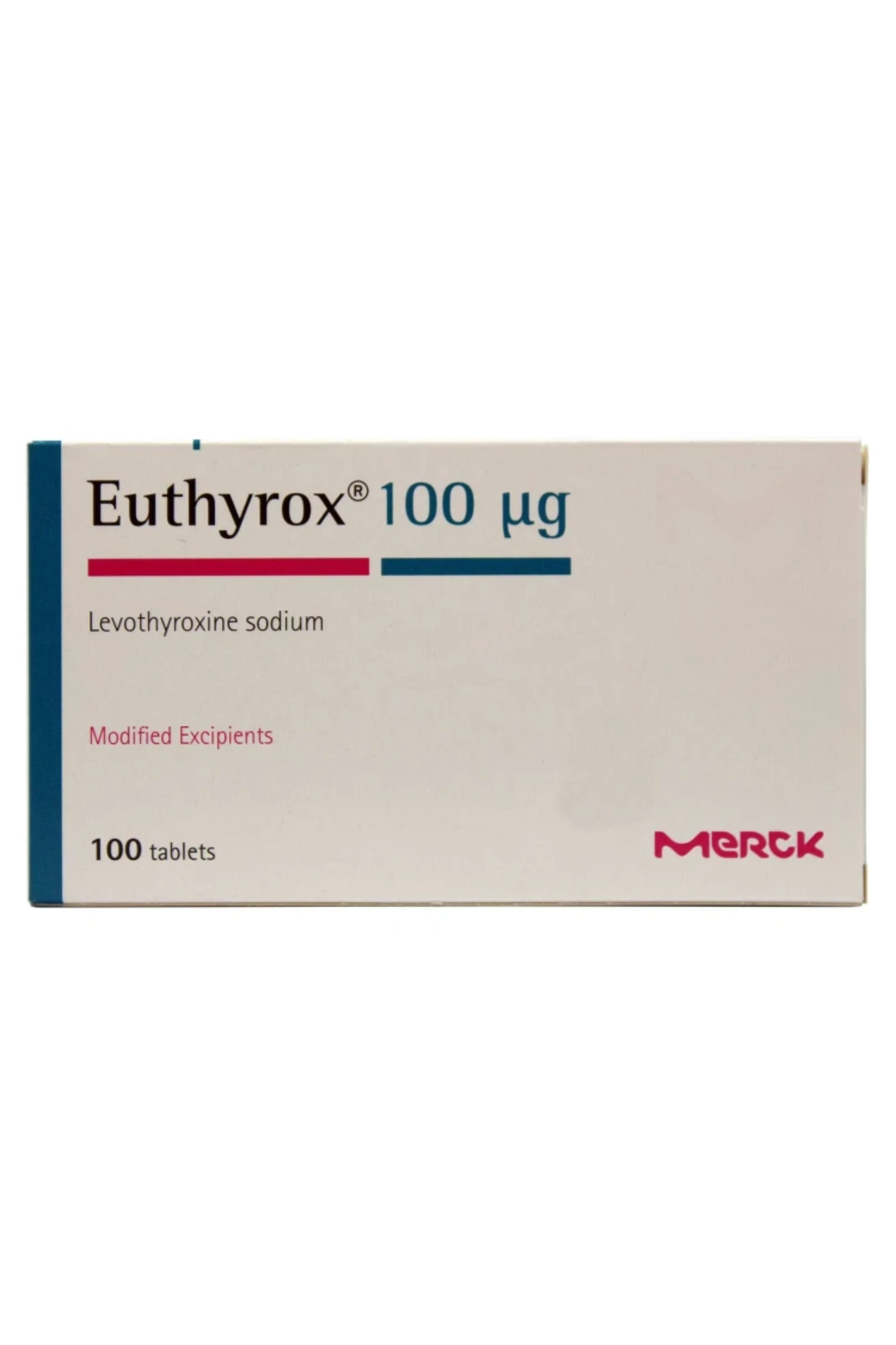 EUTHYROX 100MCG TAB 100S'
