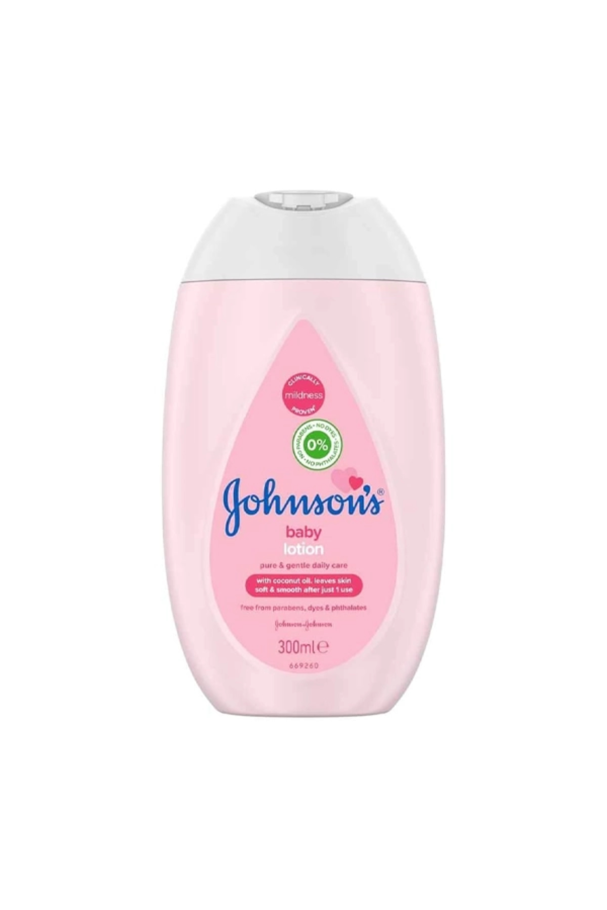 JOHNSON & JOHNSON BABY LOTION 300ML