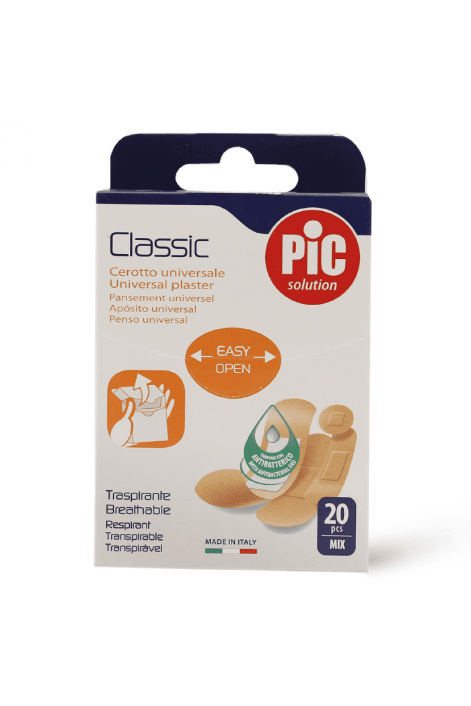 PIC- PLASTER CLASSIC ASSORTED 20'S 