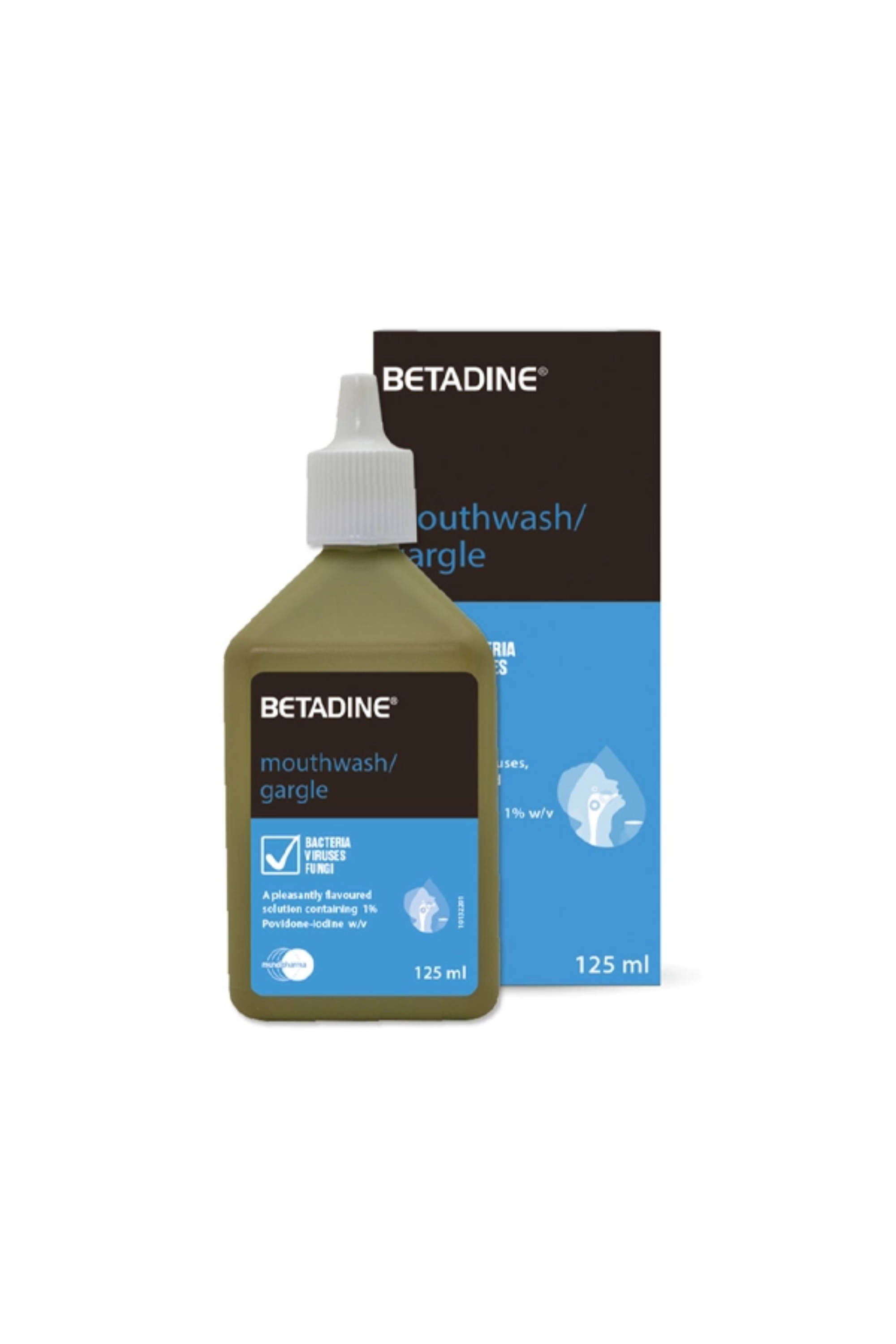 BETADINE MOUTHWASH 125ML