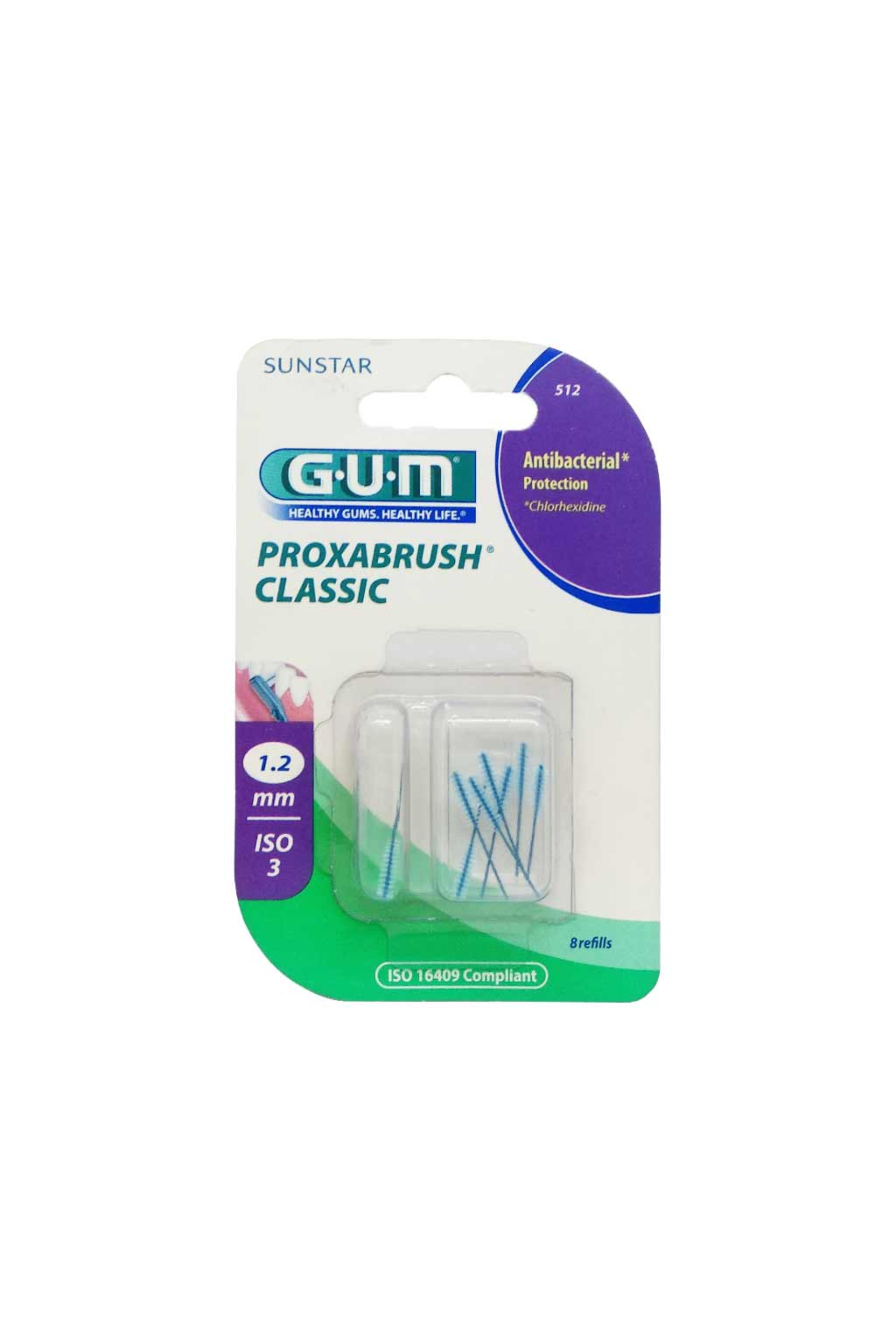 GUM PROXA BRUSH REFILL 512